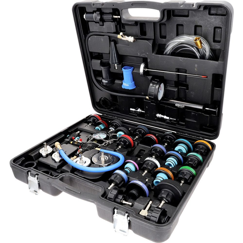 KS Tools Montagewerkzeug KS Tools 150.2300 MASTER Kühlsystem-Diagnose-Service-Satz, 40-tlg