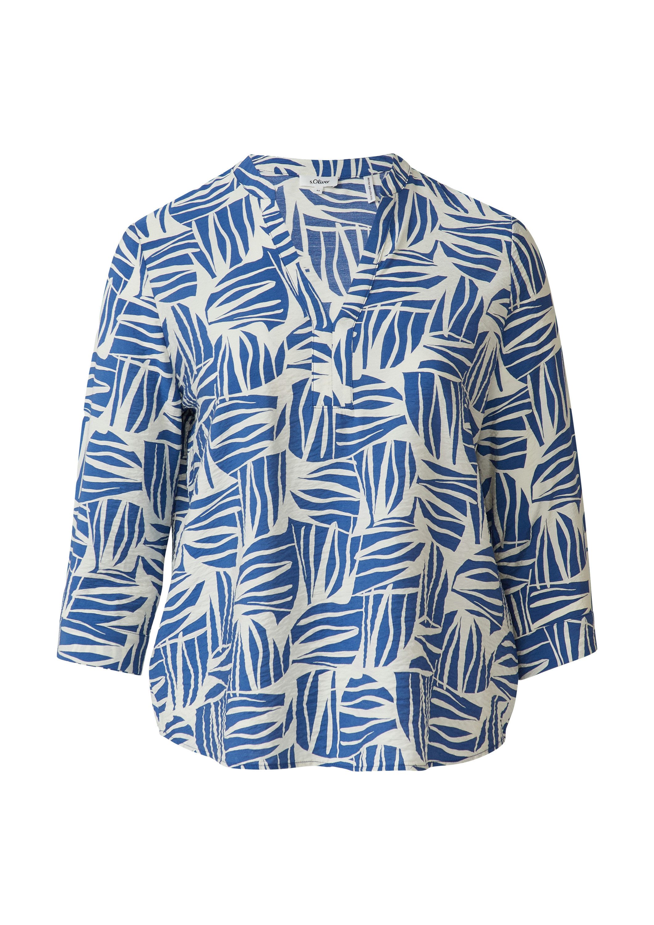 s.Oliver Kurzarmbluse Bluse (1-tlg) günstig online kaufen