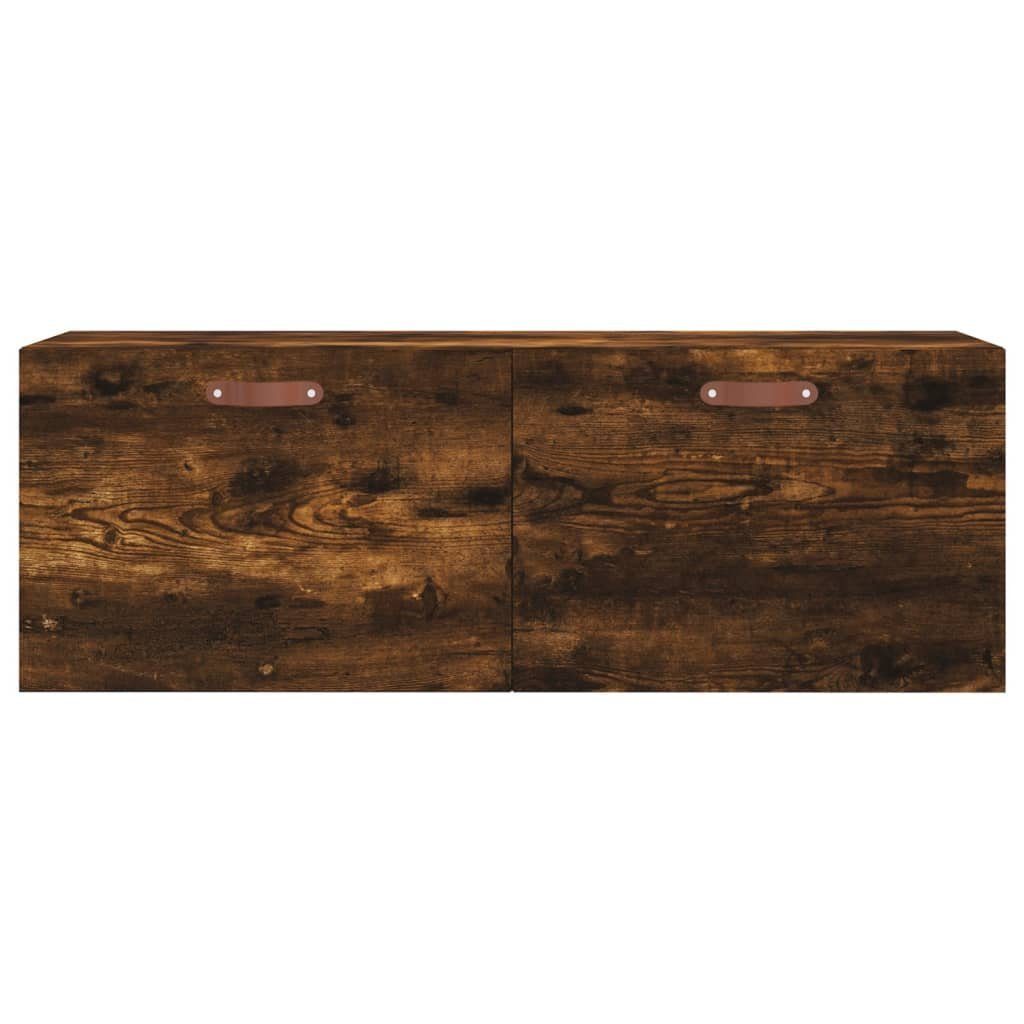 vidaXL Hängeschrank Wandschrank Räuchereiche 100x36,5x35 cm Holzwerkstoff (1-St)