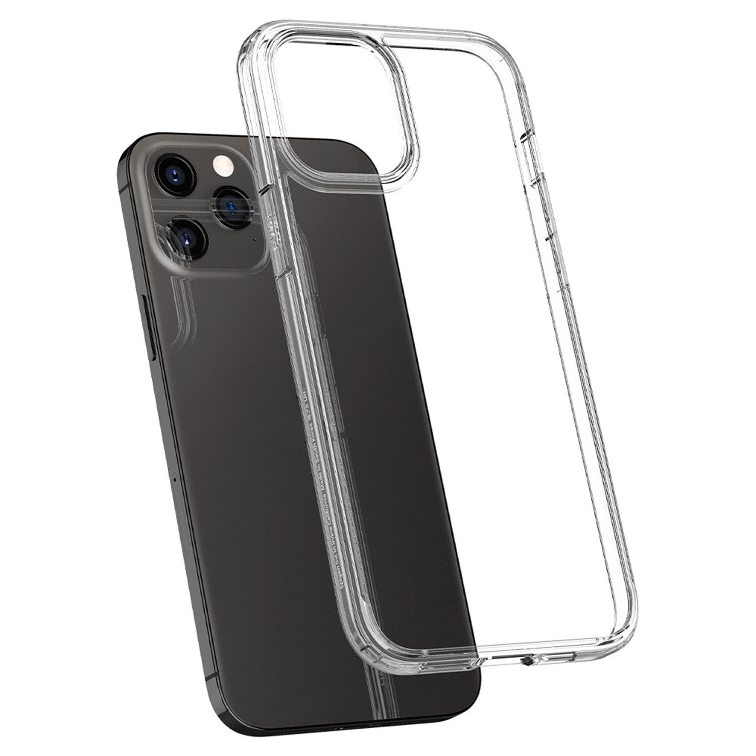 Spigen Backcover Spigen Ultra Hybrid™ Case Transparent für Apple iPhone 12 (Pro)