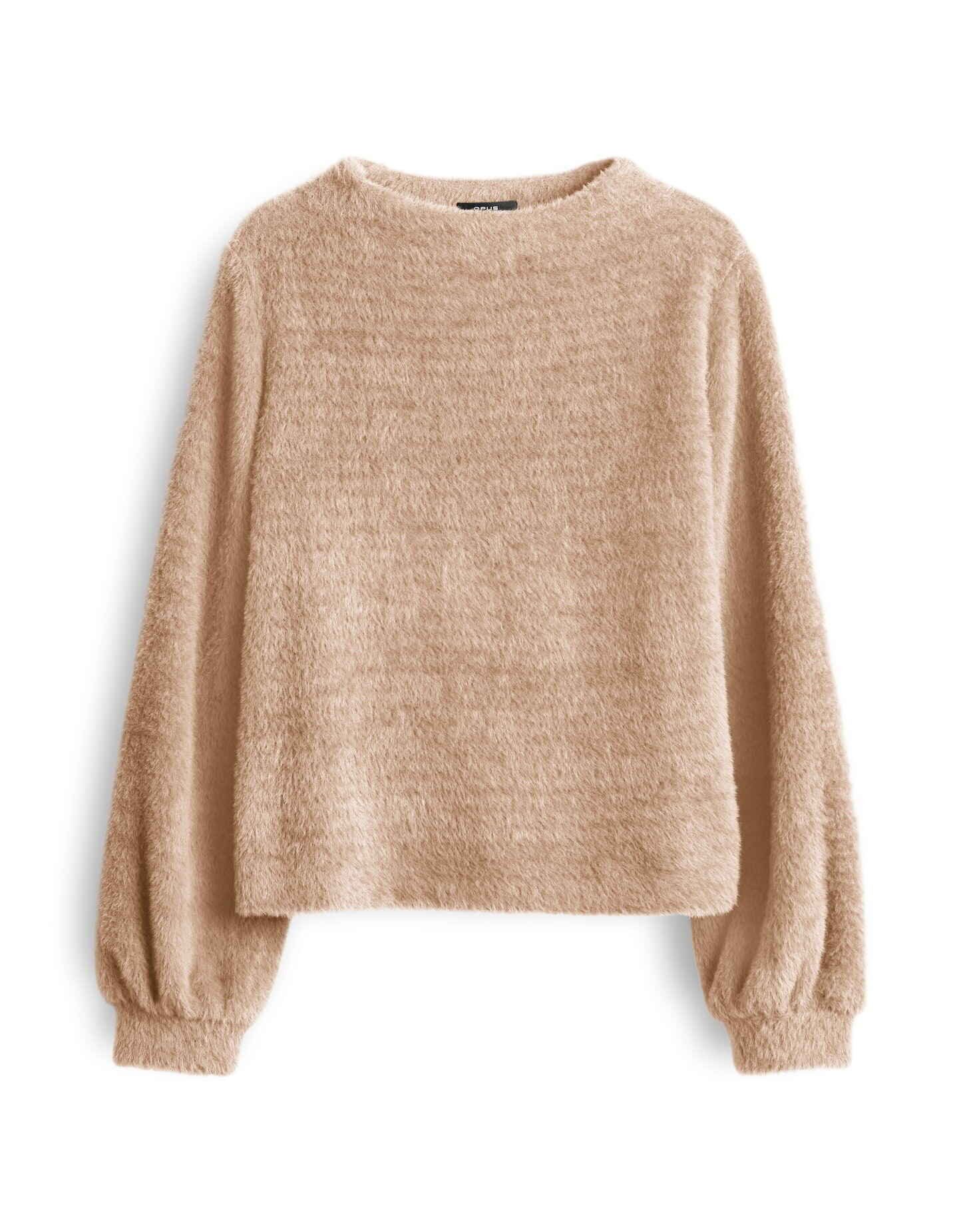 OPUS Sweatshirt GUFEMI aus flauschigem Effektgarn lockere Passform, flausch günstig online kaufen