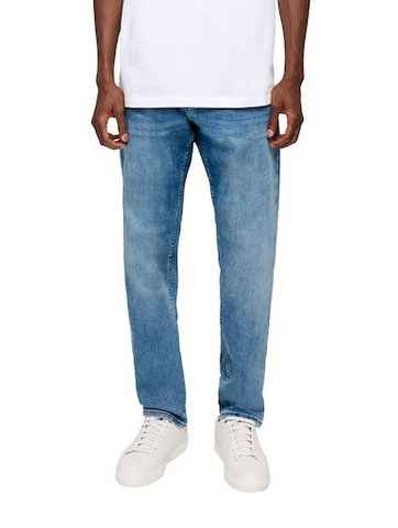 s.Oliver Tapered-fit-Jeans mit Label-Badge