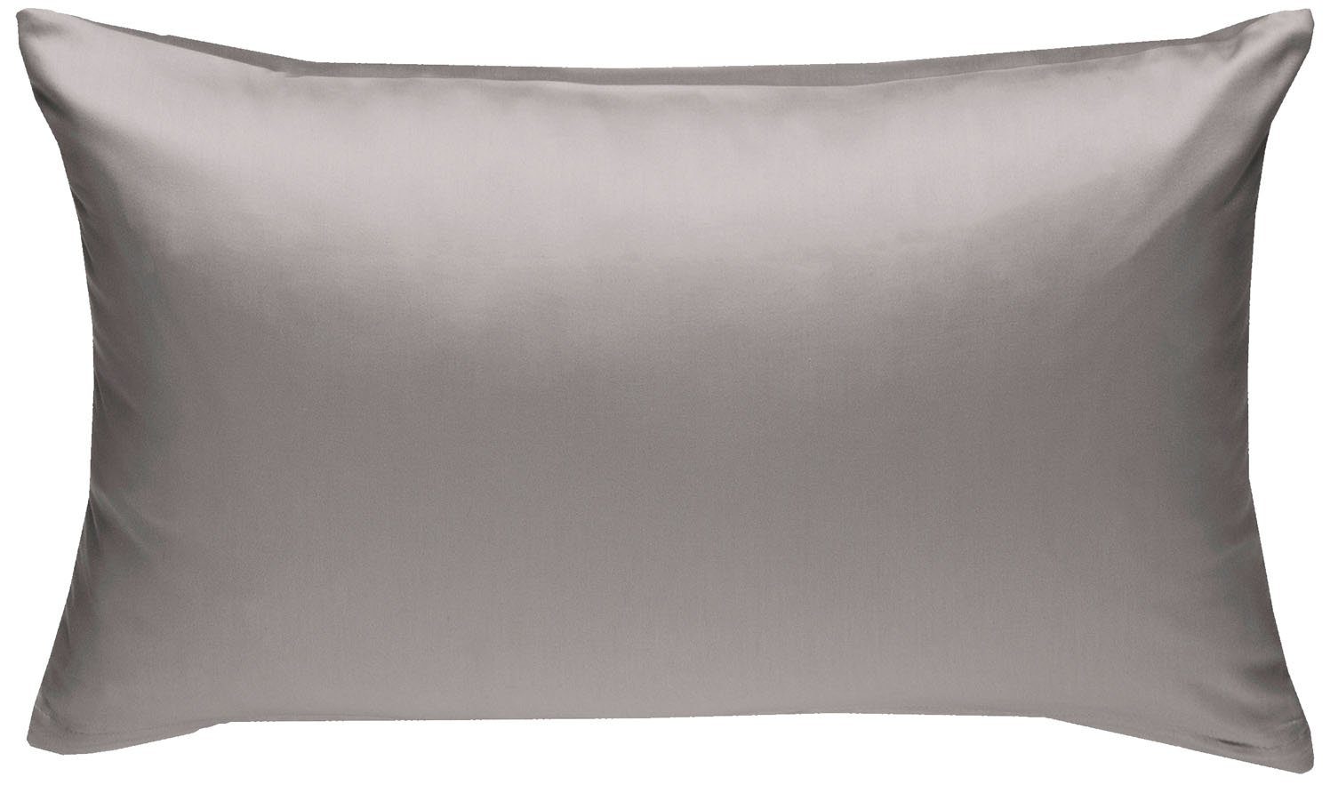 BETTWAESCHE-MIT-STIL Kissenbezug Mako Satin Kissenbezug uni einfarbig, (1 Stück)