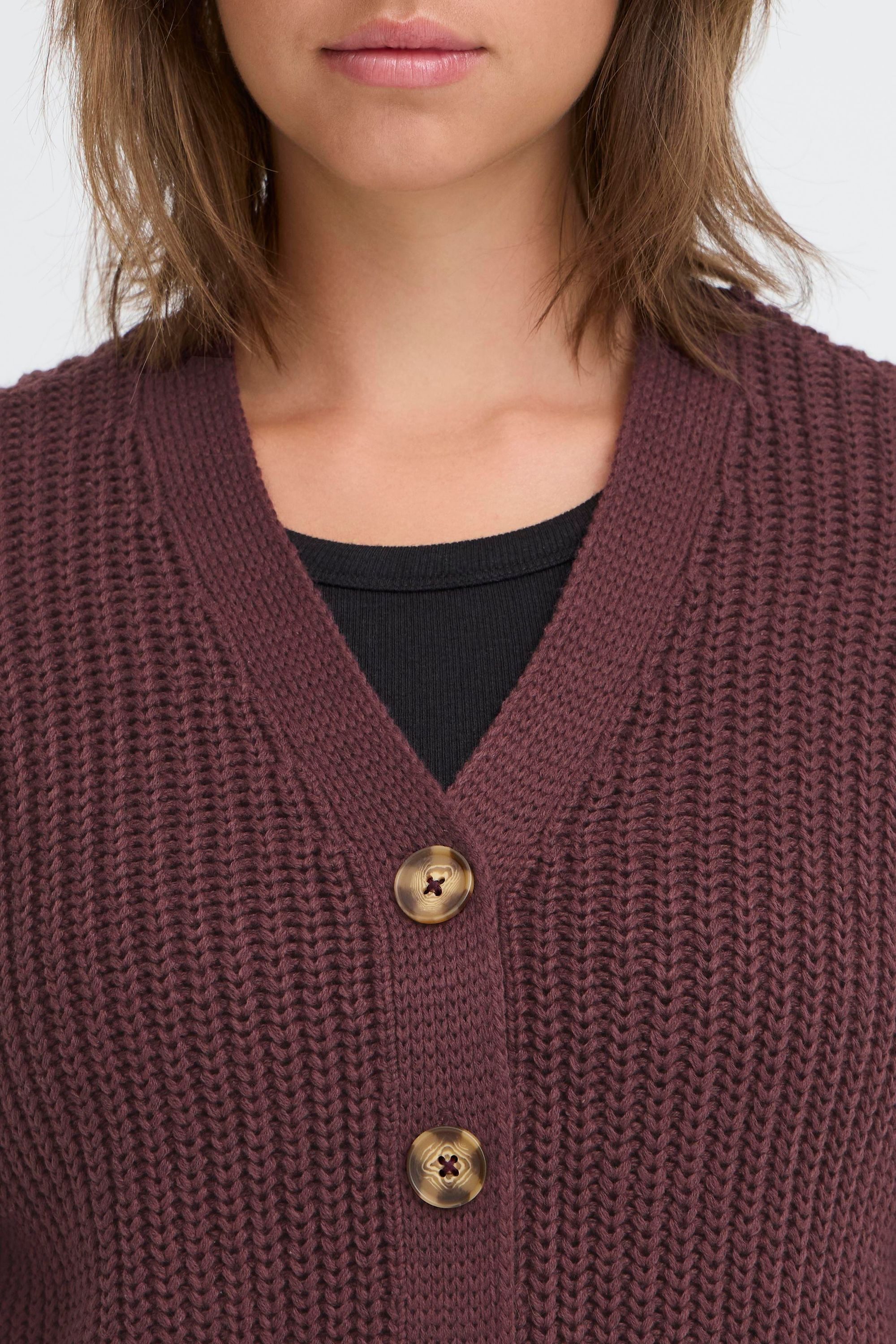 OXMO Strickjacke OXKanna Kuscheliger Cardigan