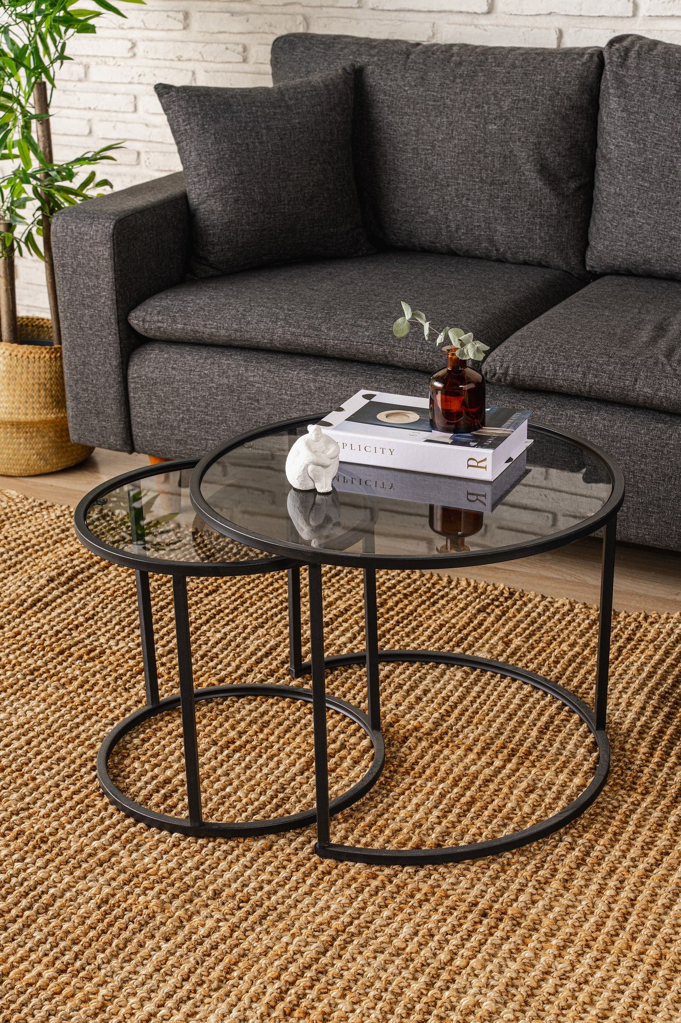 Skye Decor Couchtisch CLN1142, 60x43x60 und 42x37x42 günstig online kaufen