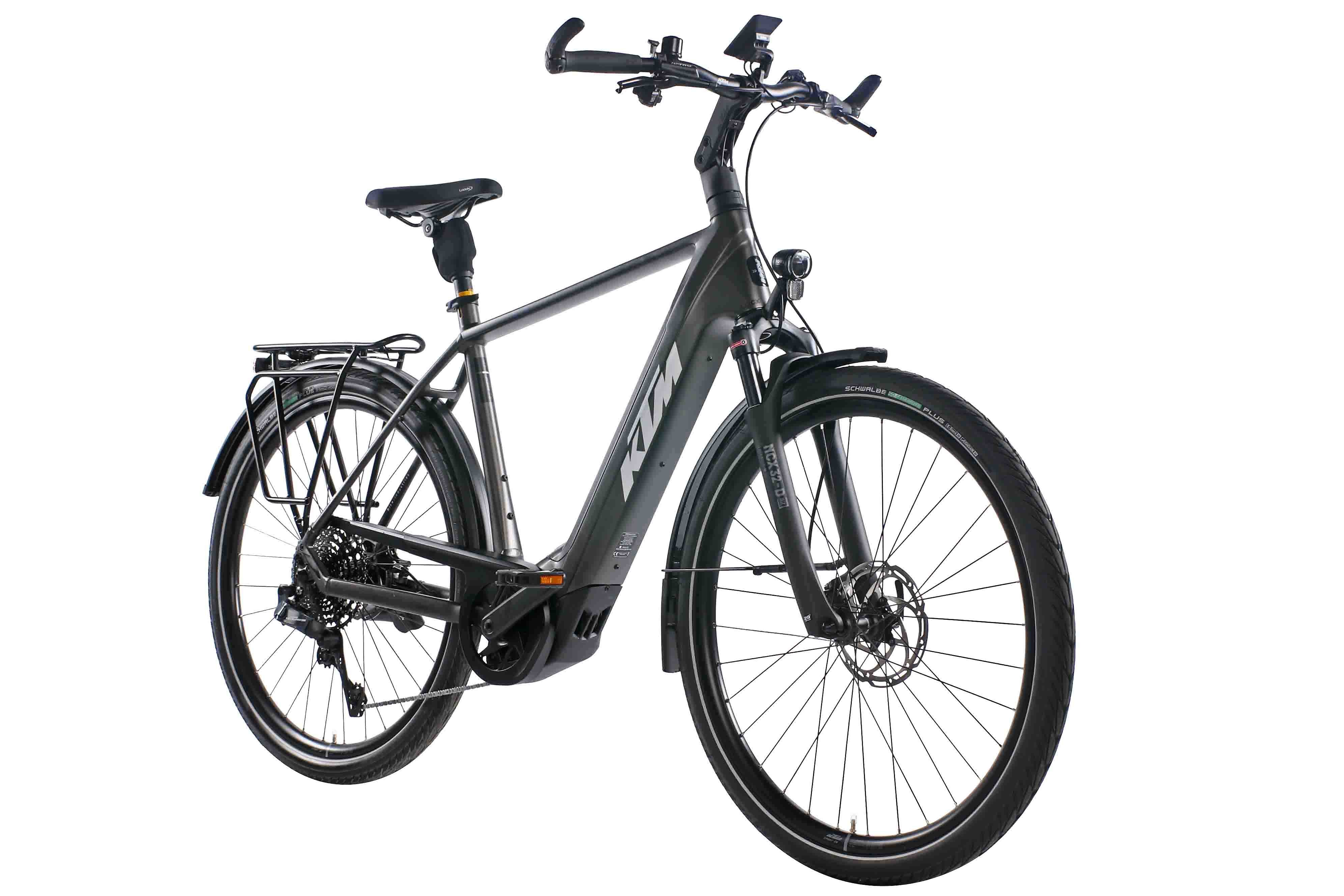 KTM E-Bike KTM Macina Style 820 Di2 800 Wh Herren grau 2026, 11 Gang SHIMANO CUES Di2 U8050-11 SGS shadow, Kettenschaltung, Bosch Performance Line CX GEN5 smart System, 800 Wh