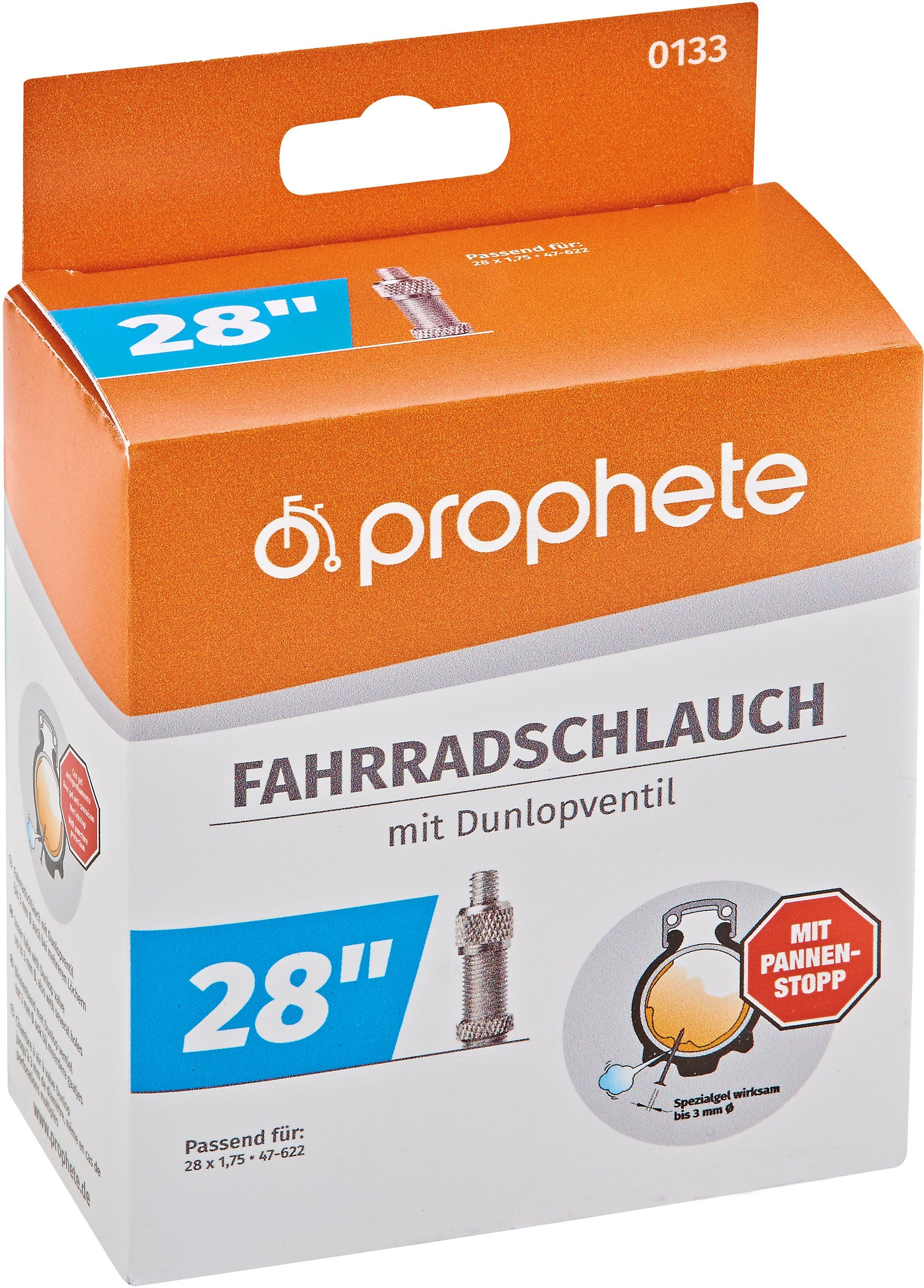 Prophete Fahrradschlauch, 28 Zoll (71,12 cm)