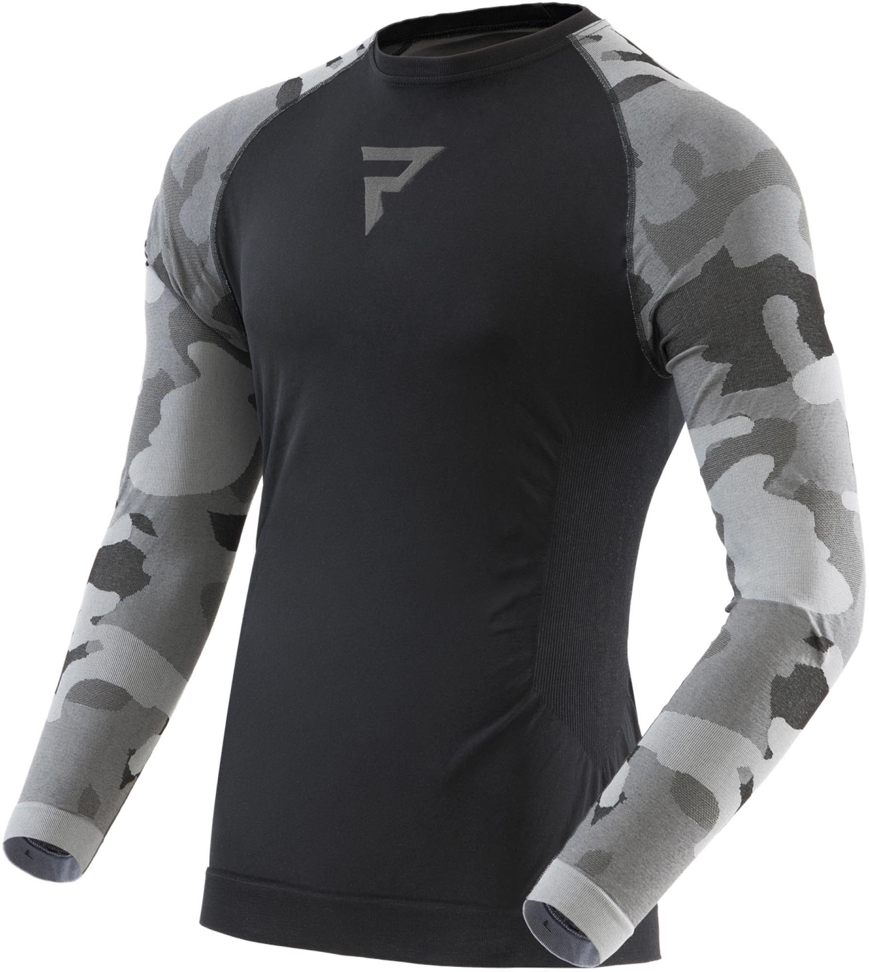 Rebelhorn Funktionsshirt Freeze 2 Langarm Funktionshemd Kompression Atmungsaktiv schnelltrocknend