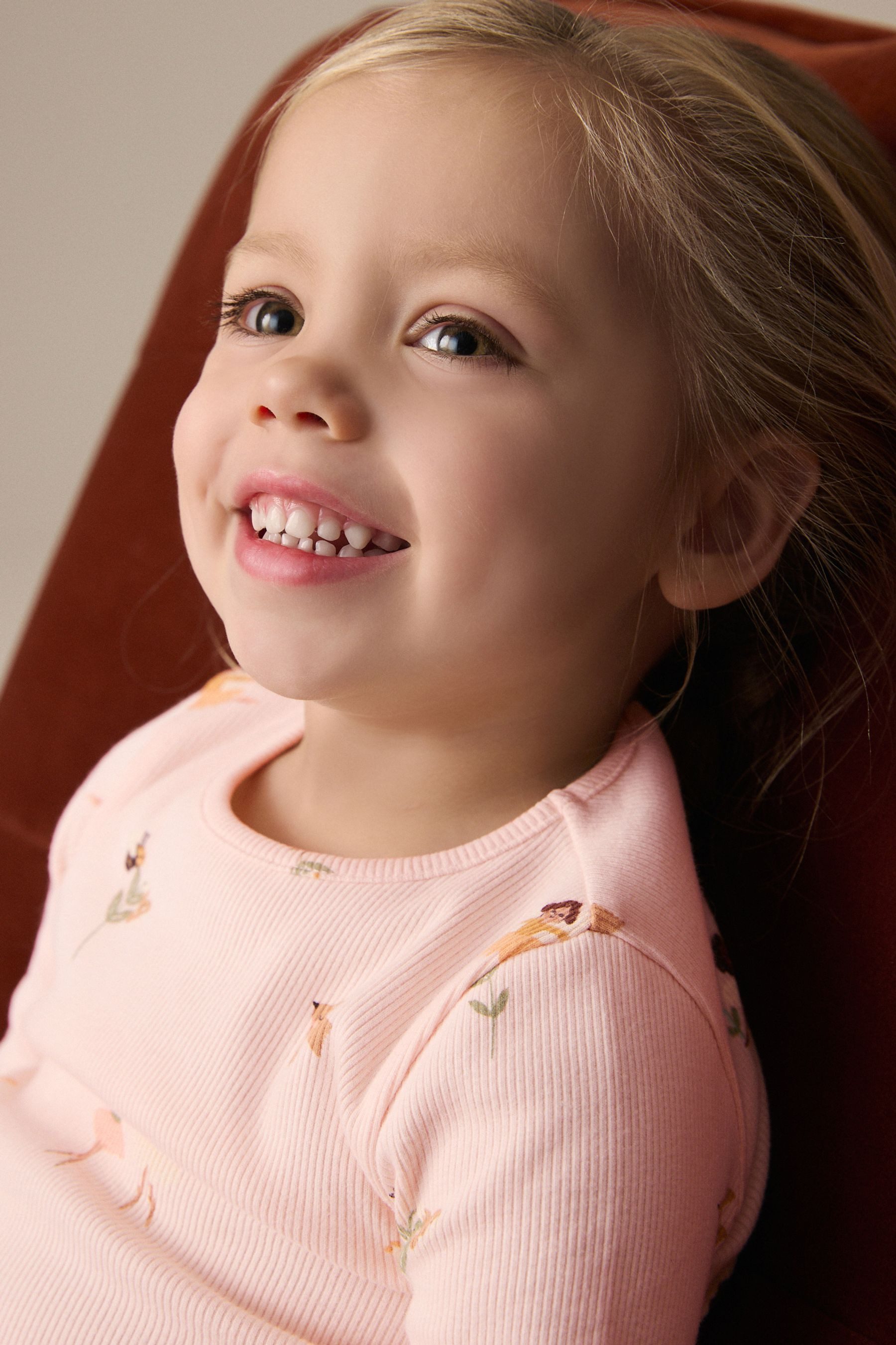 Next Leggings Geripptes Langarm-T-Shirt (1-tlg)