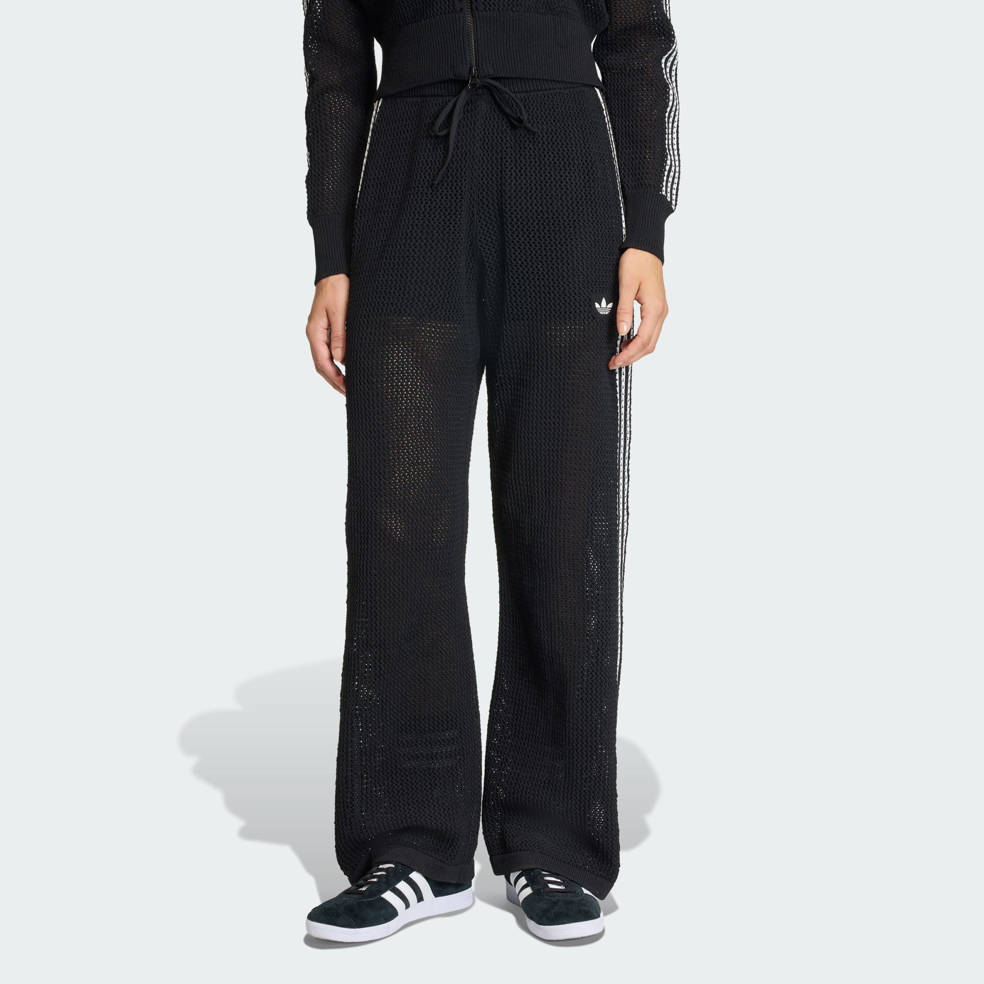 adidas Originals Jogginghose GESTRICKTE GEHÄKELTE FIREBIRD TRAININGSHOSE (1 günstig online kaufen