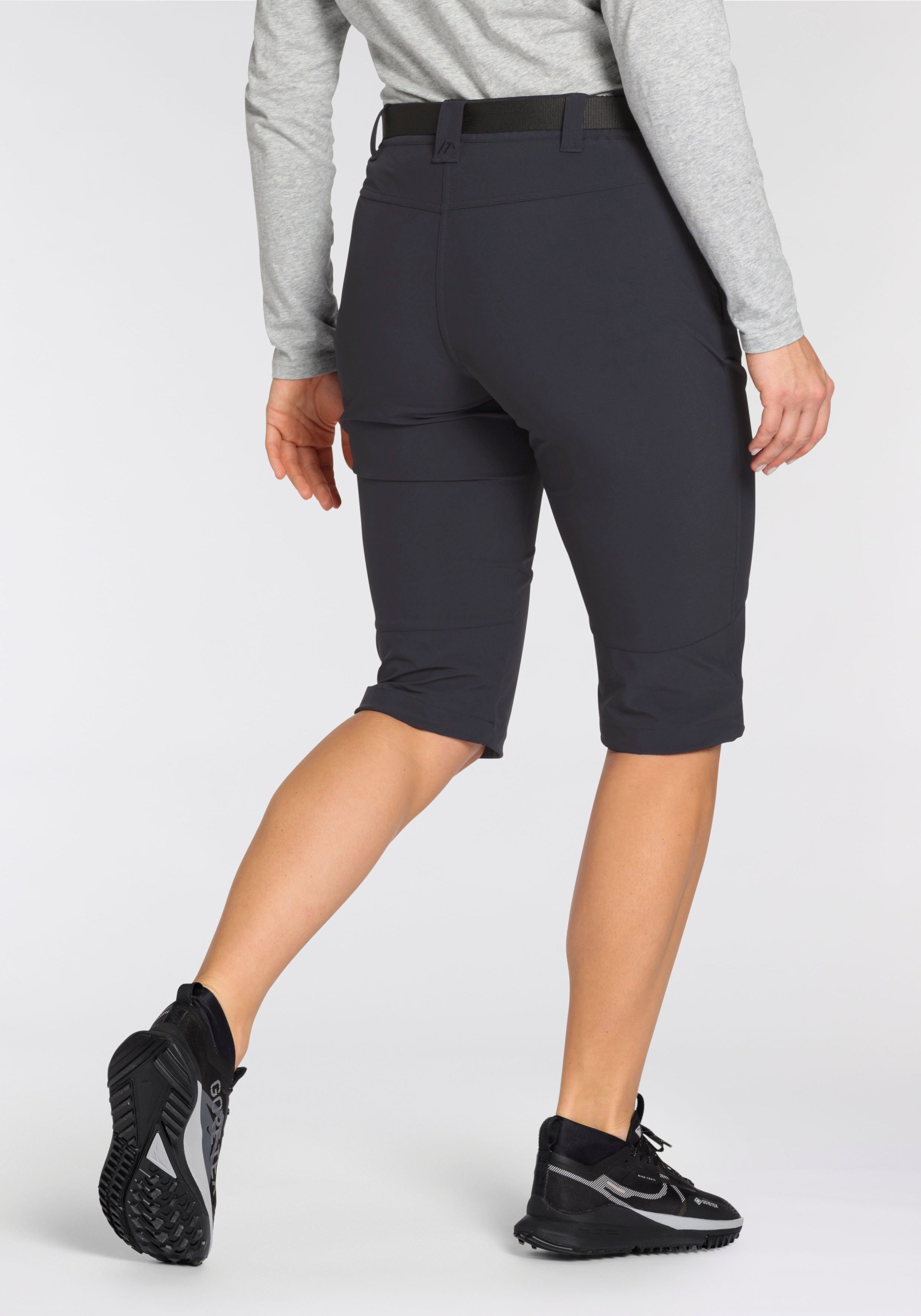 Maier Sports Caprihose (Set, 2-tlg., Gürtel) 4-Wege-Stretch, auch in großen günstig online kaufen