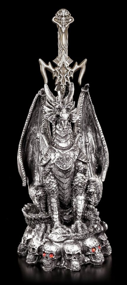 Thumbnail - Figuren Shop GmbH Brieföffner Brieföffner - Drache Nagori - Drache Fantasy Gothic Deko