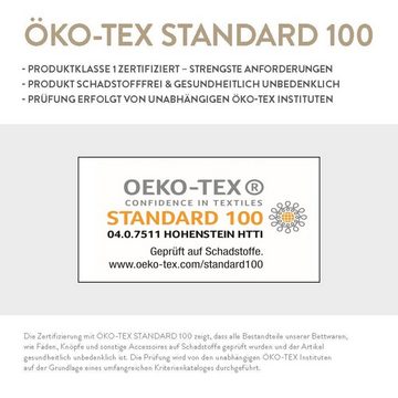 Kunstfaserkopfkissen Klima Plus Allergiker Kopfkissen thermoregulierend Mikrokapseln 80x80, Sympathica, Füllung: Faserkugeln, Bezug: Oberseite mit Klimafunktion, Seitenschläfer, Rückenschläfer, Bauchschläfer, Hergestellt in Deutschland