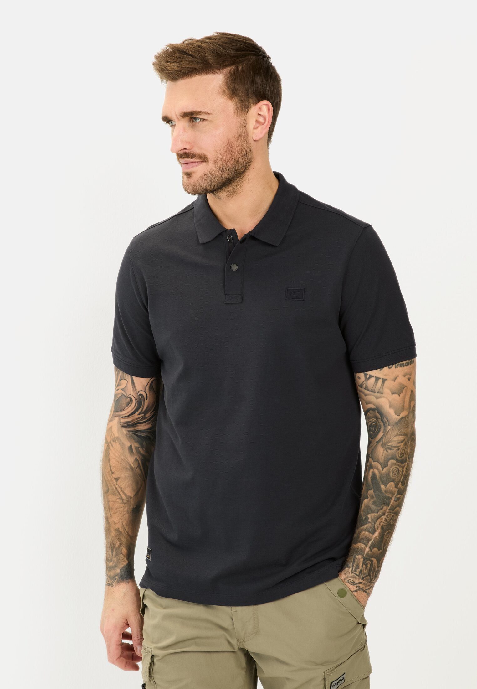camel active Poloshirt, mit Logo-Stickerei günstig online kaufen