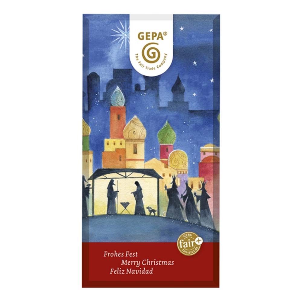 GEPA Süßigkeit Weihnachts-Edition - Schokolade 37% Vollmilch 100g