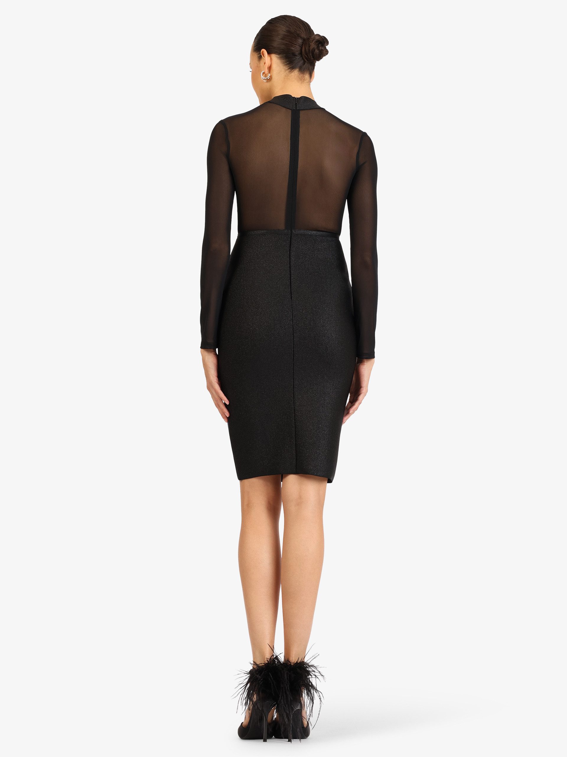 Kraimod Abendkleid mit Mesh-Einsatz