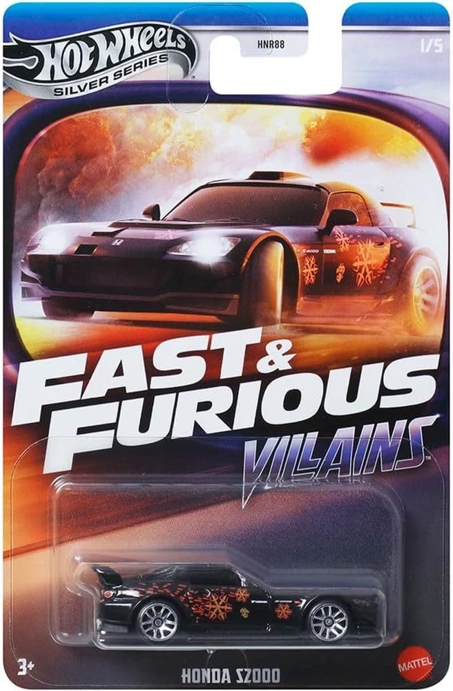 Mattel® Spielzeug-Auto Mattel HNR88, JBY34 - Hot Wheels Fast & Furious HONDA S2000
