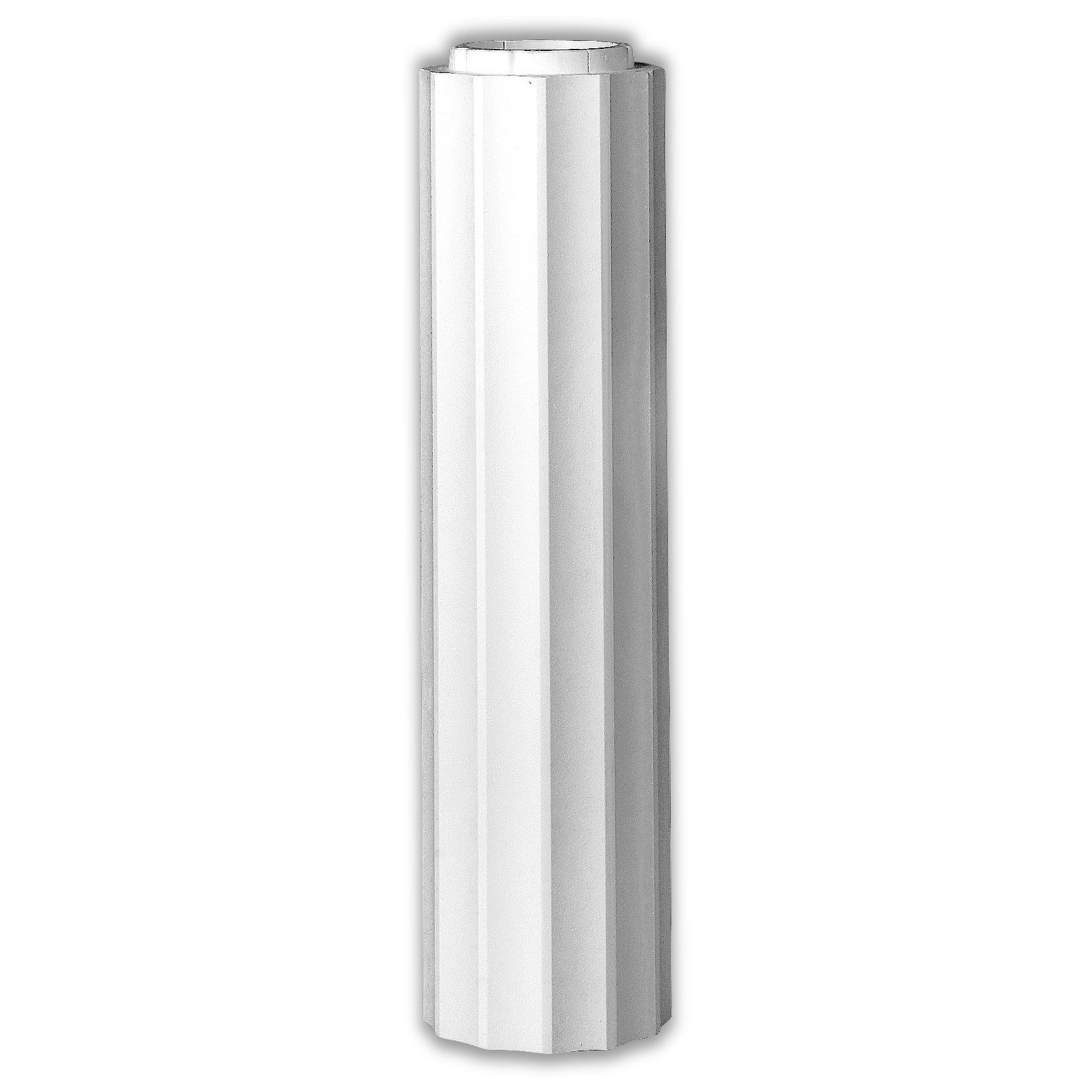 Homestar Dekosäule Halbsäule HS 22 K/H, Ø = 220 mm, Länge 835 mm, farbig überstreichbar