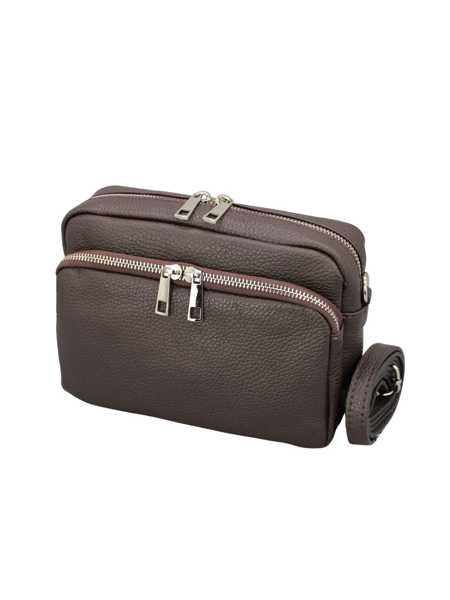 Schultertasche BELLAM Echtleder Umhängetasche, Crossbody Bag, Gürteltasche