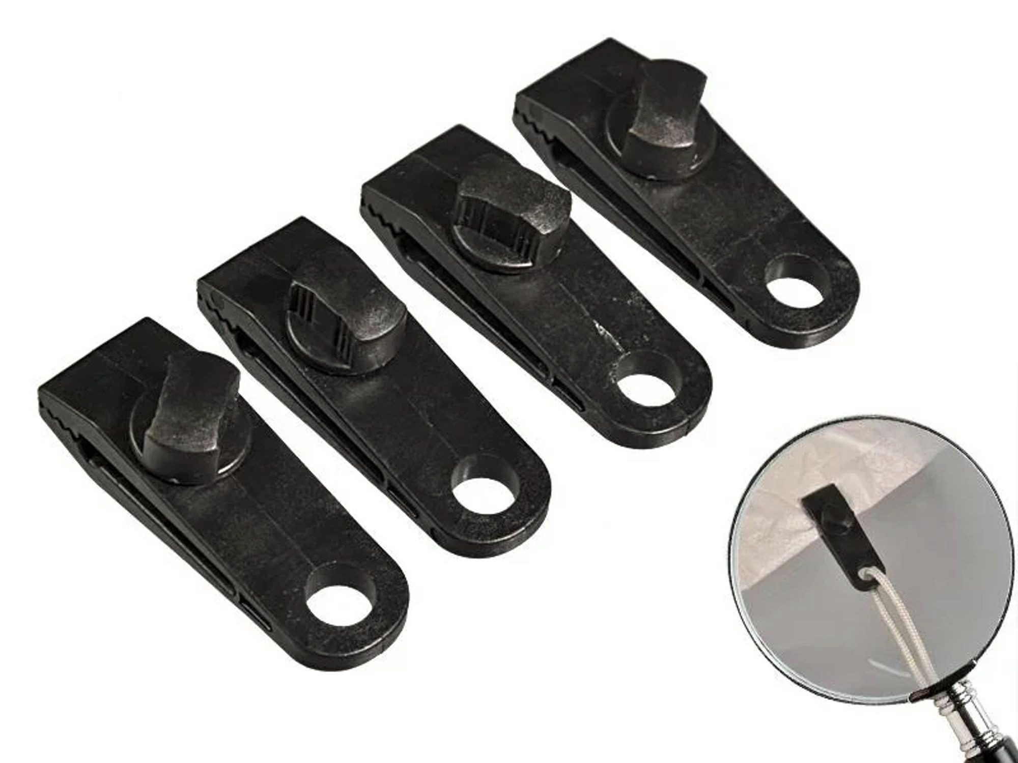Westfalia Werkzeug Klemmbefestigung Planen Clips 6 Stück