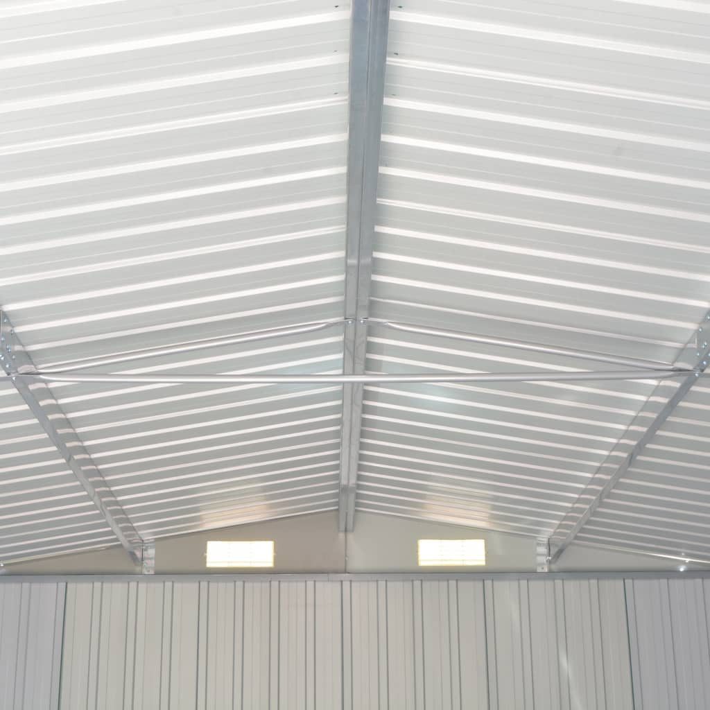 vidaXL, Gerätehaus 257x298x178 cm Metall Anthrazit