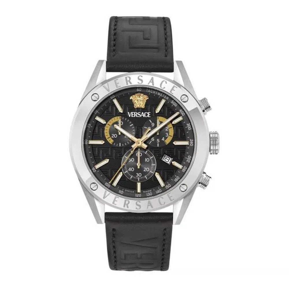 Versace Chronograph Chronograph für Herren, (1-tlg., Armbanduhr)