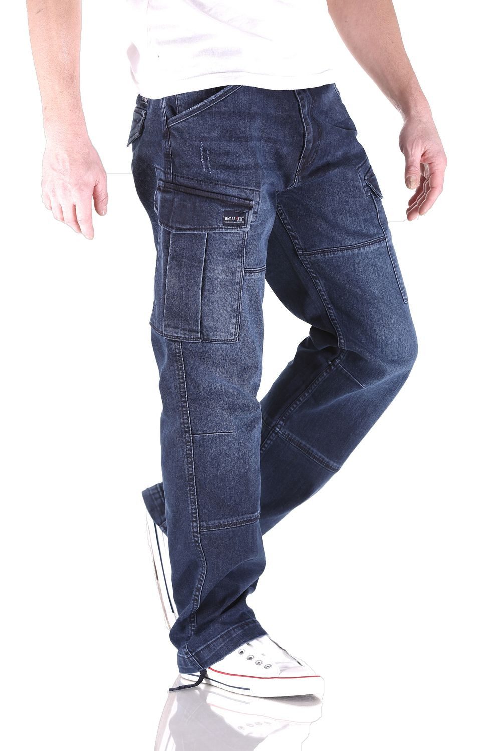 Big Seven Cargojeans Big Seven Brian Cargo Herren Jeans Hose - 5 verschiede günstig online kaufen