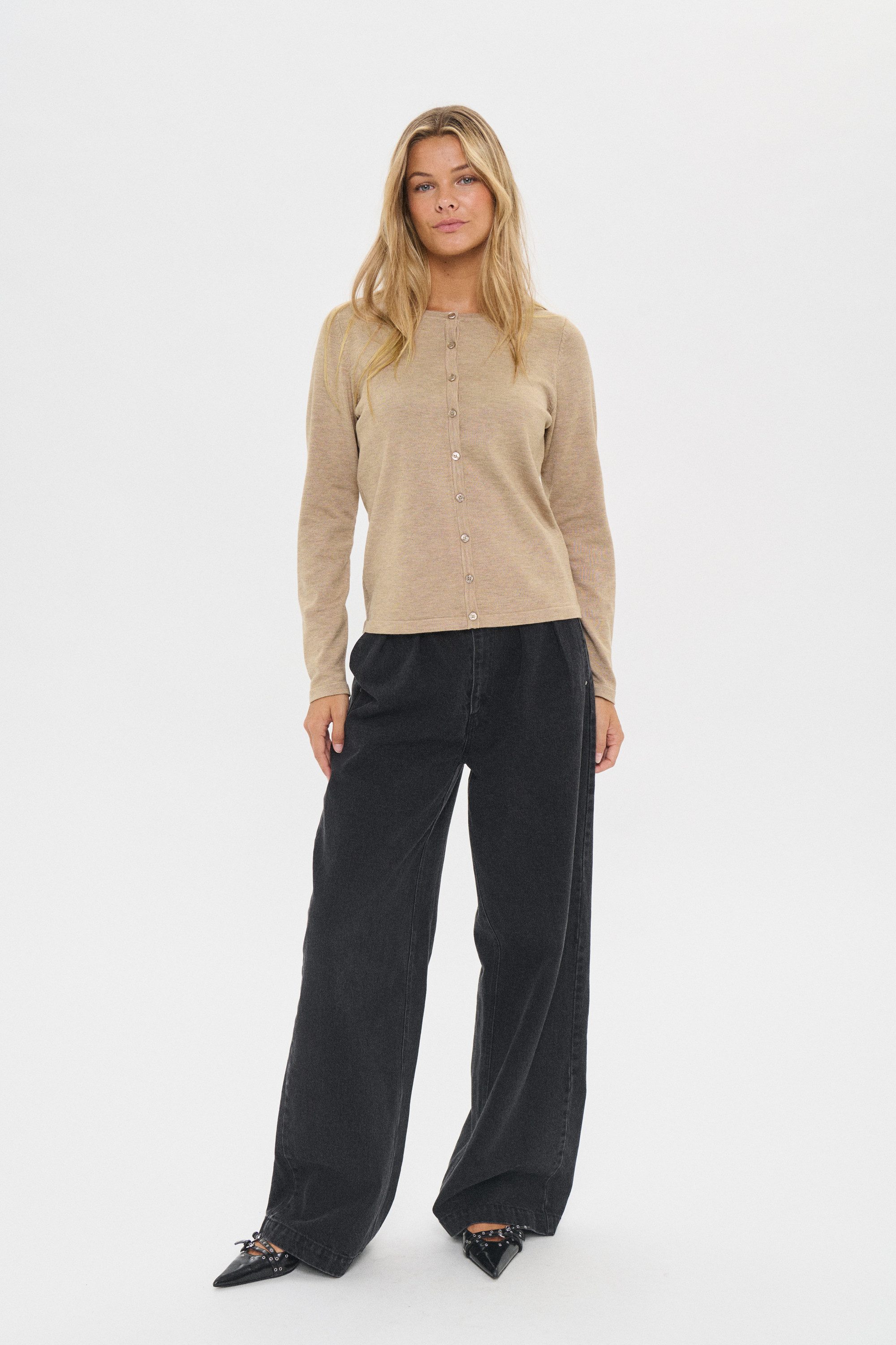 Saint Tropez Cardigan A8661, MilaSZ R-Neck günstig online kaufen
