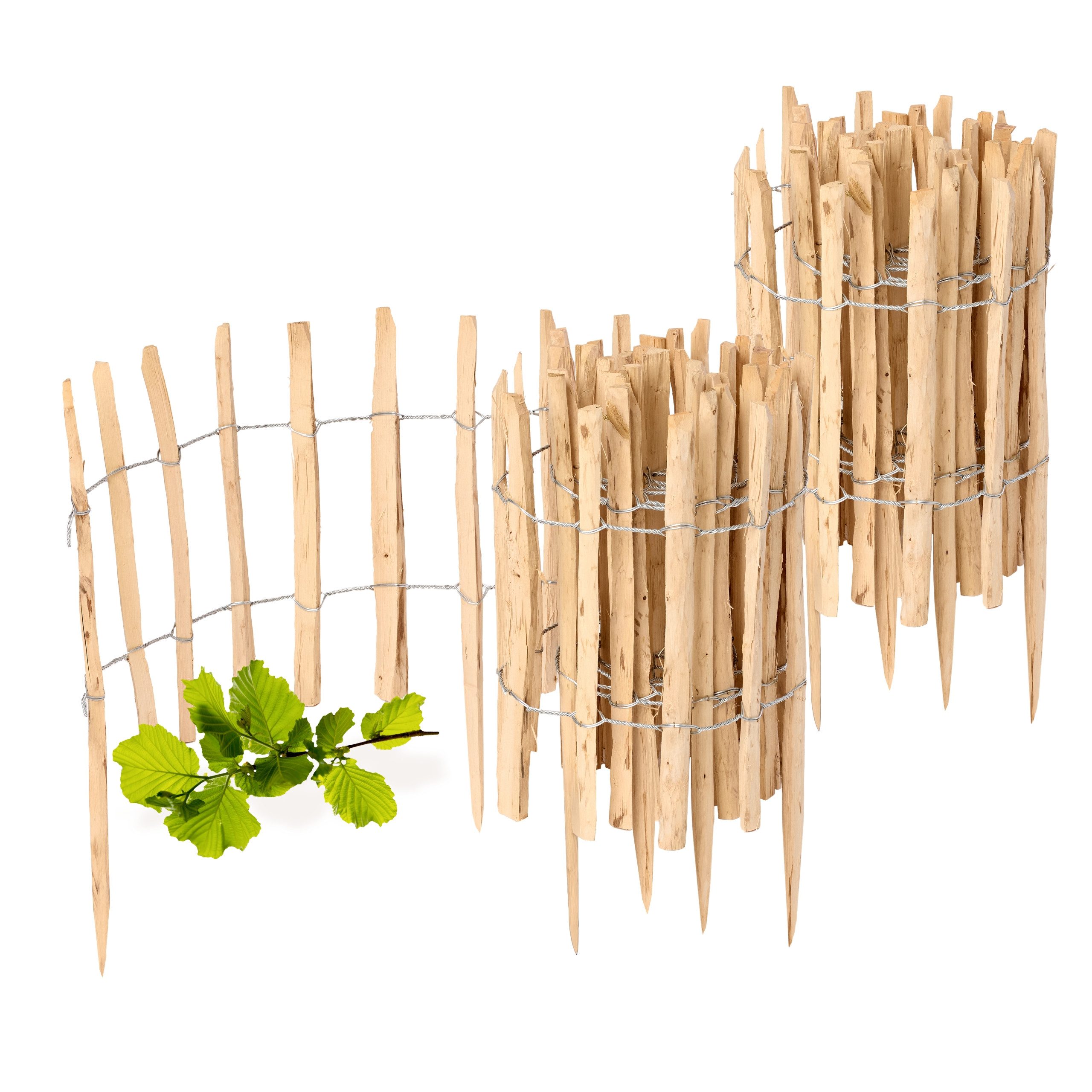 Garronda Zaun Staketenzaun 2 St 50cm günstig online kaufen