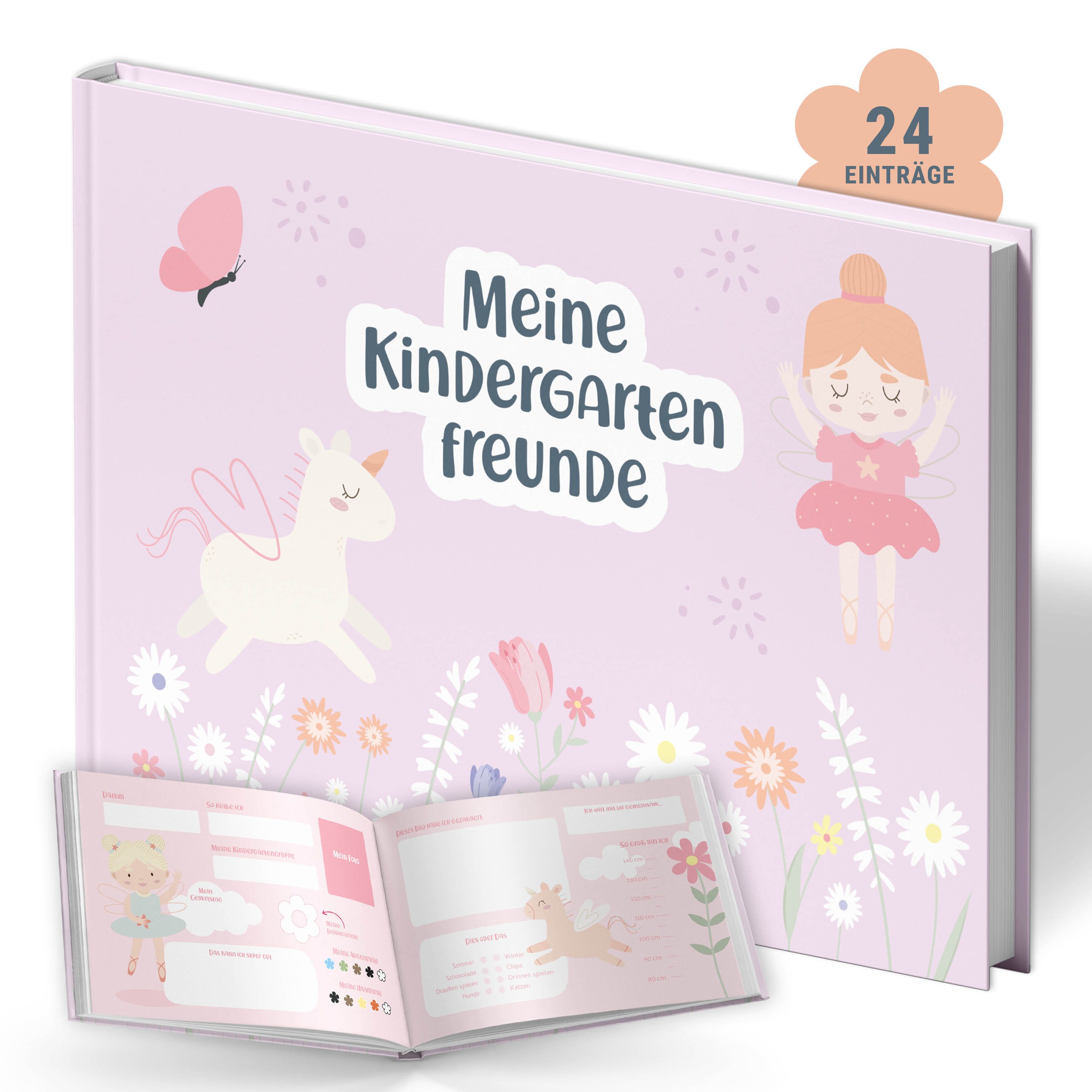 Poesiealbum AMARI ® Freundebuch Kindergarten - Meine Kindergarten Freunde