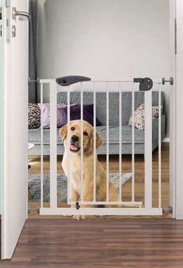 BabyGo Türschutzgitter Safety Gate, weiß, auch als Treppenschutzgitter verwendbar; Made in Europe