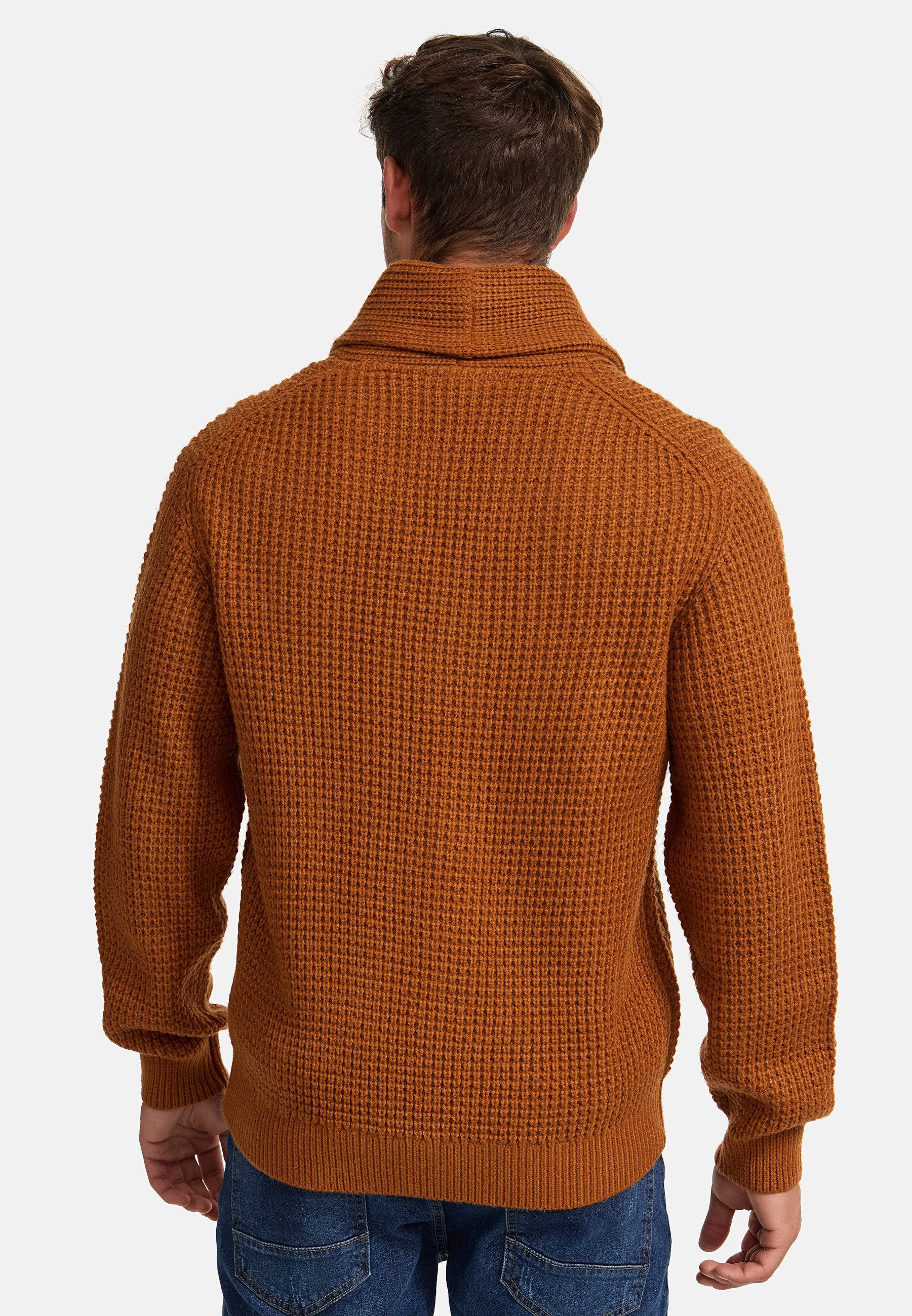 Indicode Strickjacke Herren INBrandox Herrenstrickjacke
