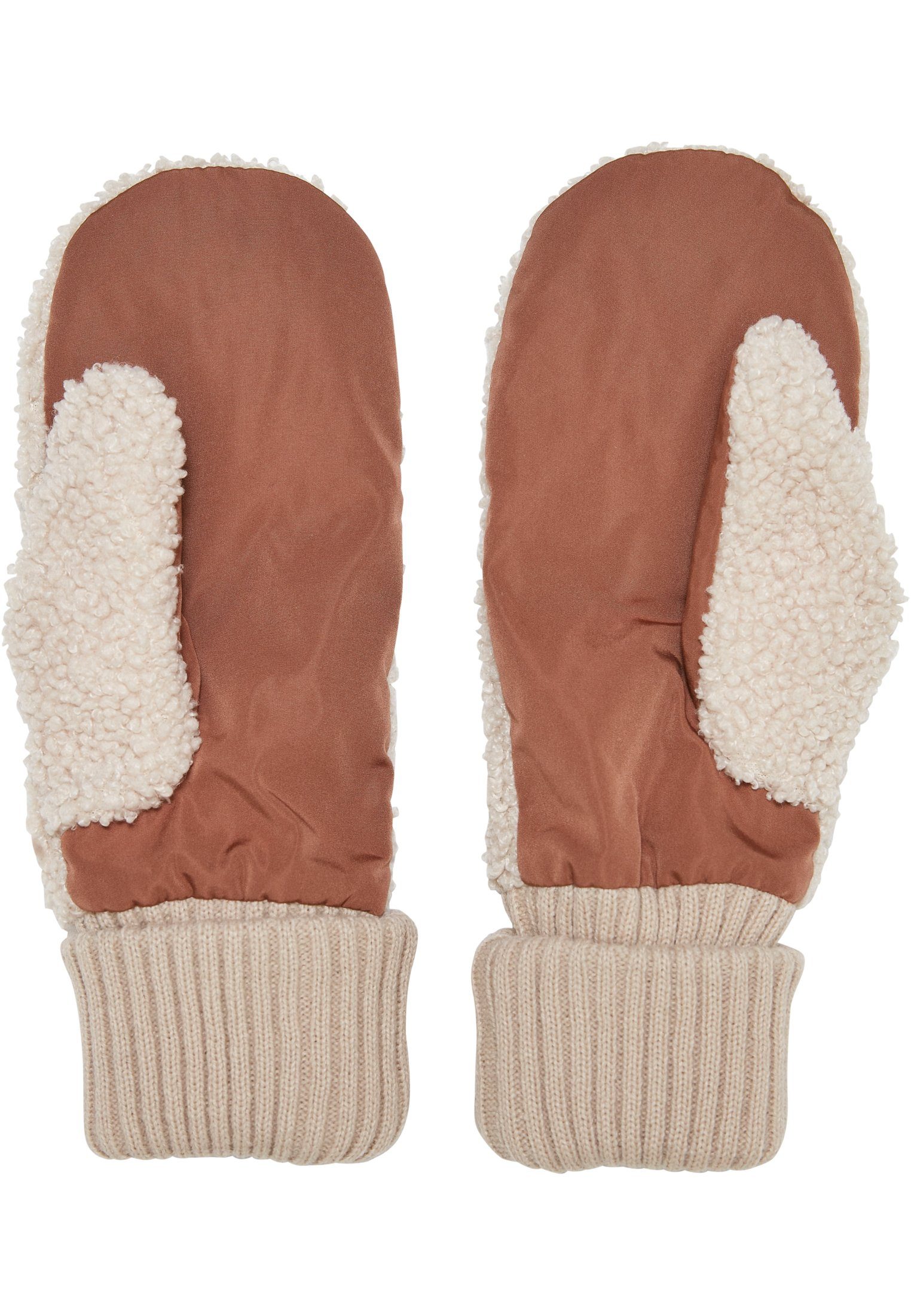 URBAN CLASSICS Baumwollhandschuhe Accessoires Nylon Sherpa Gloves,  Qualitativ hohe Verarbeitung