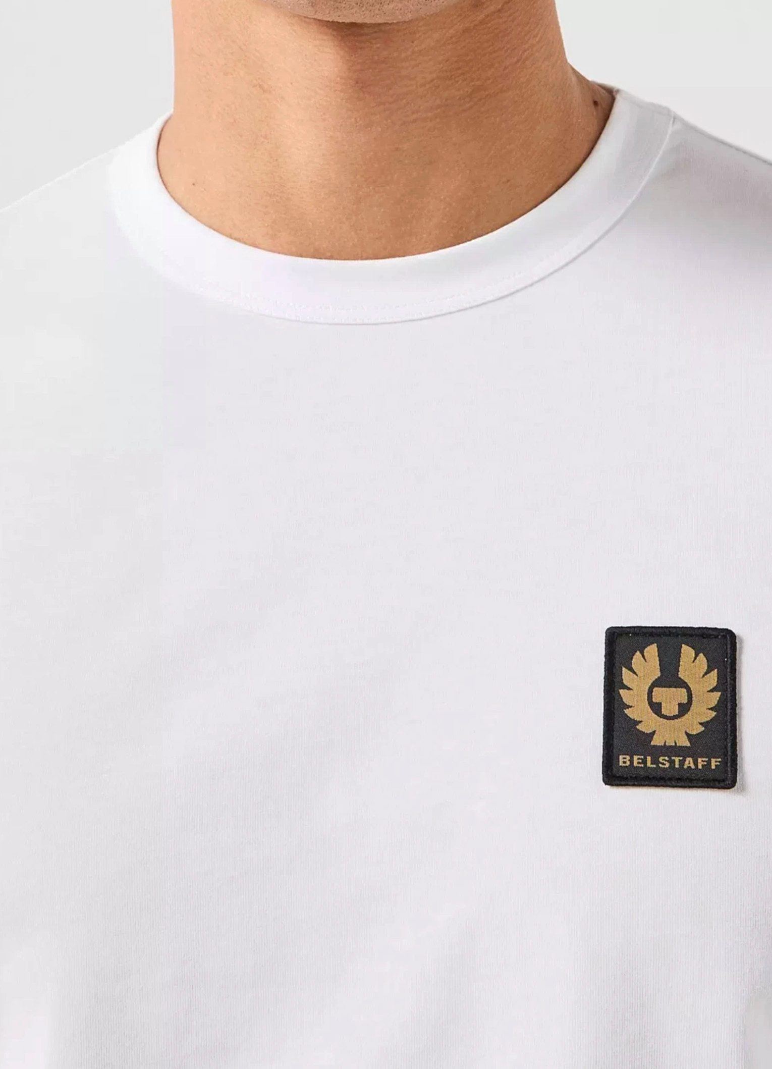 Belstaff T-Shirt Retro 1924 Phoenix Patch Regular Fit Shirt Gesticktem Rand versehener Phoenix-Patch auf der Brust – Bild 4 von 5