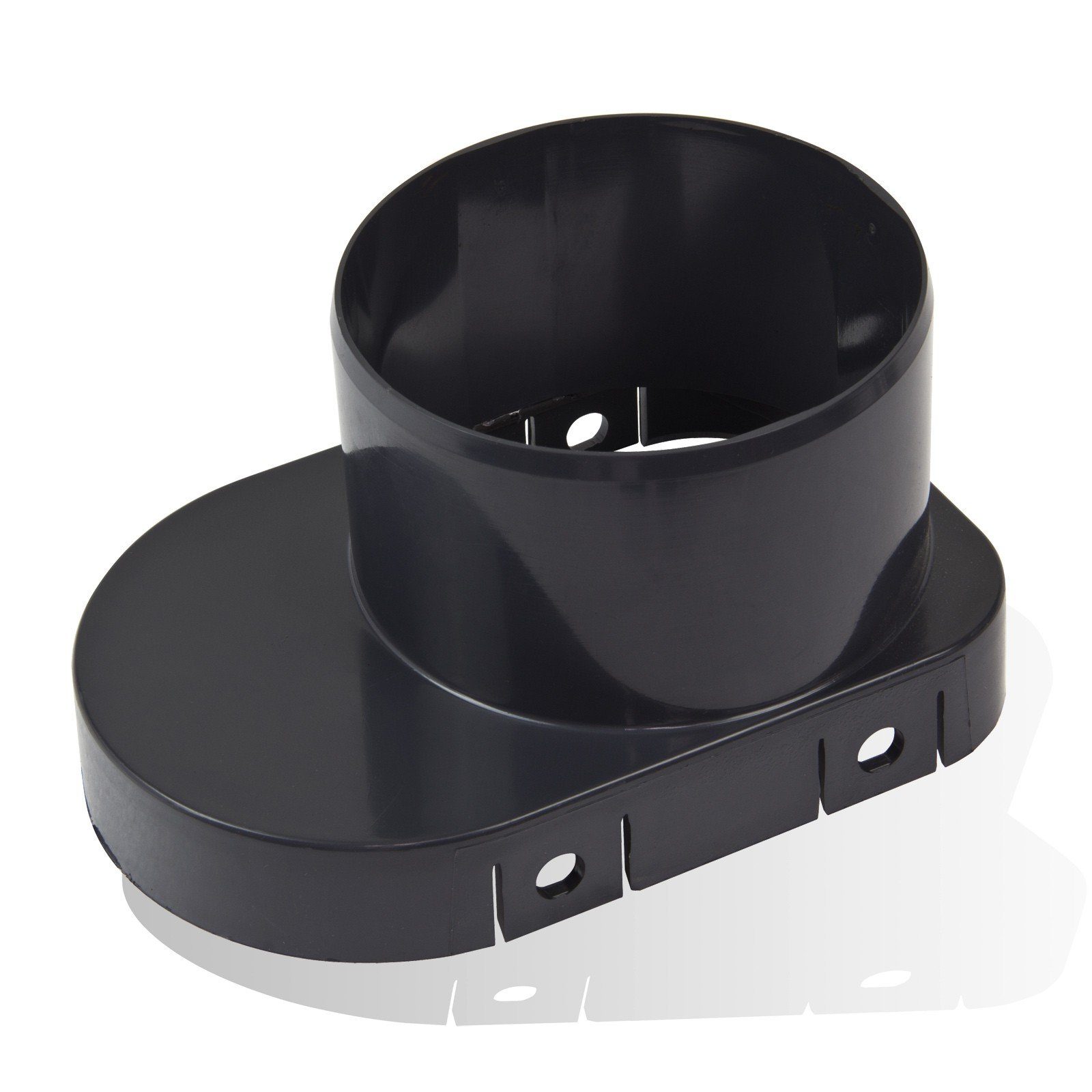 Klöber Dachdurchführung Univent Adapter DN100 für Flachlüfter, PVC