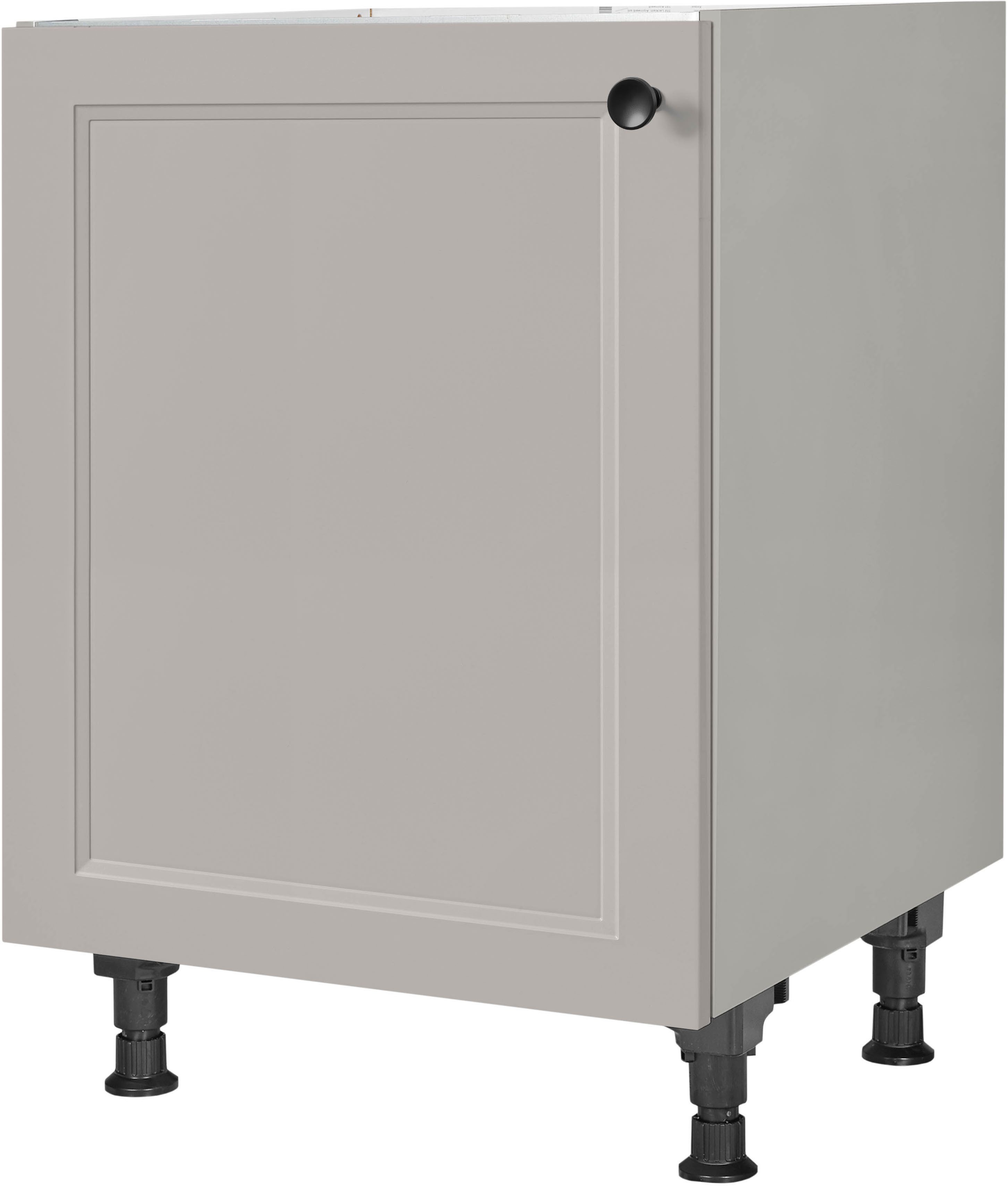 nobilia® Spülenschrank "Cascada", Ausrichtung wählbar, vormontiert, in den Breiten 45 und 60 cm, mit höhenverstellbaren Sockelfüßen