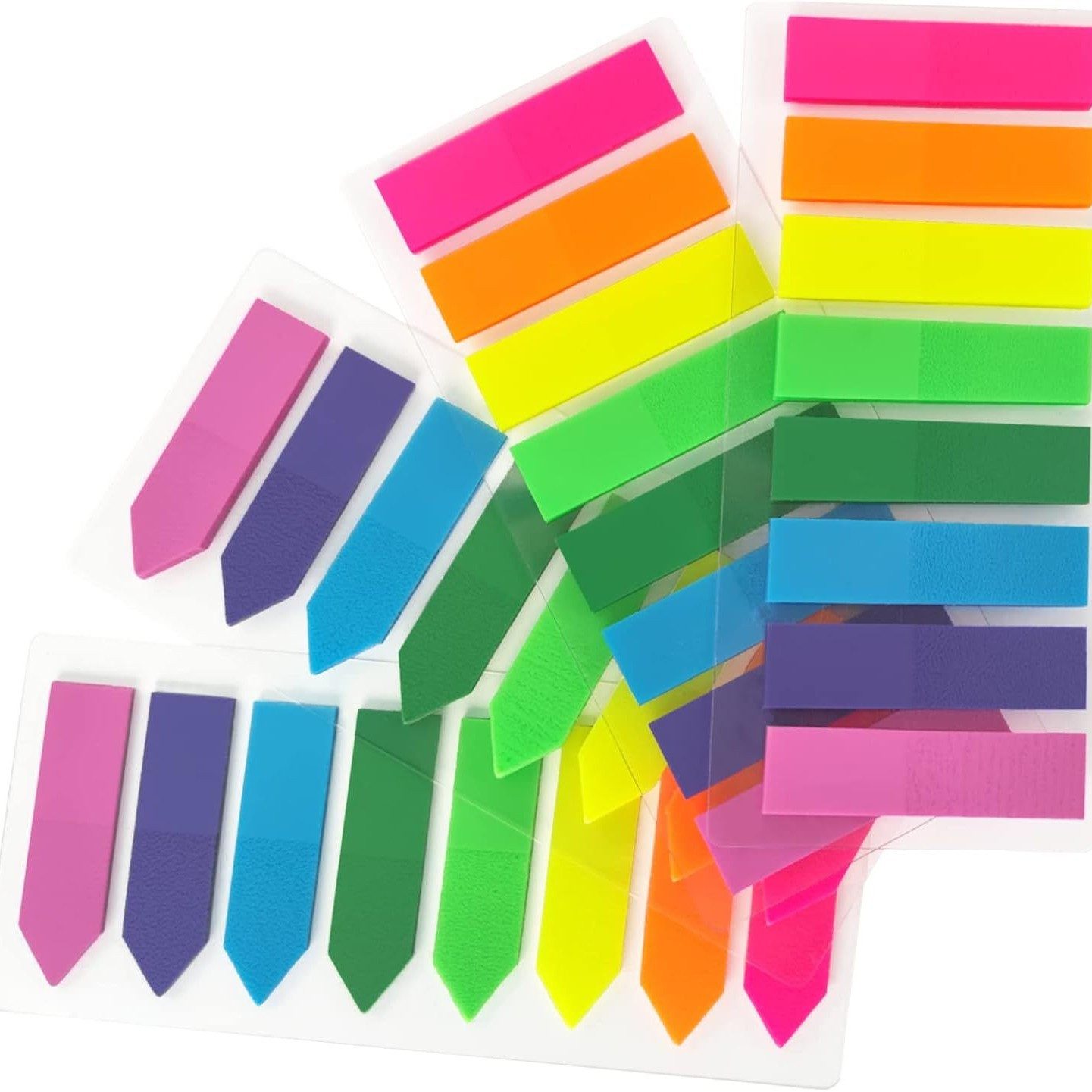 Fyrove Haftnotizblock Haftnotizen, Page Marker , Notizzettel , Selbstklebende Marker, Für Organisation, Für Studium, Für Schule, Für Büro