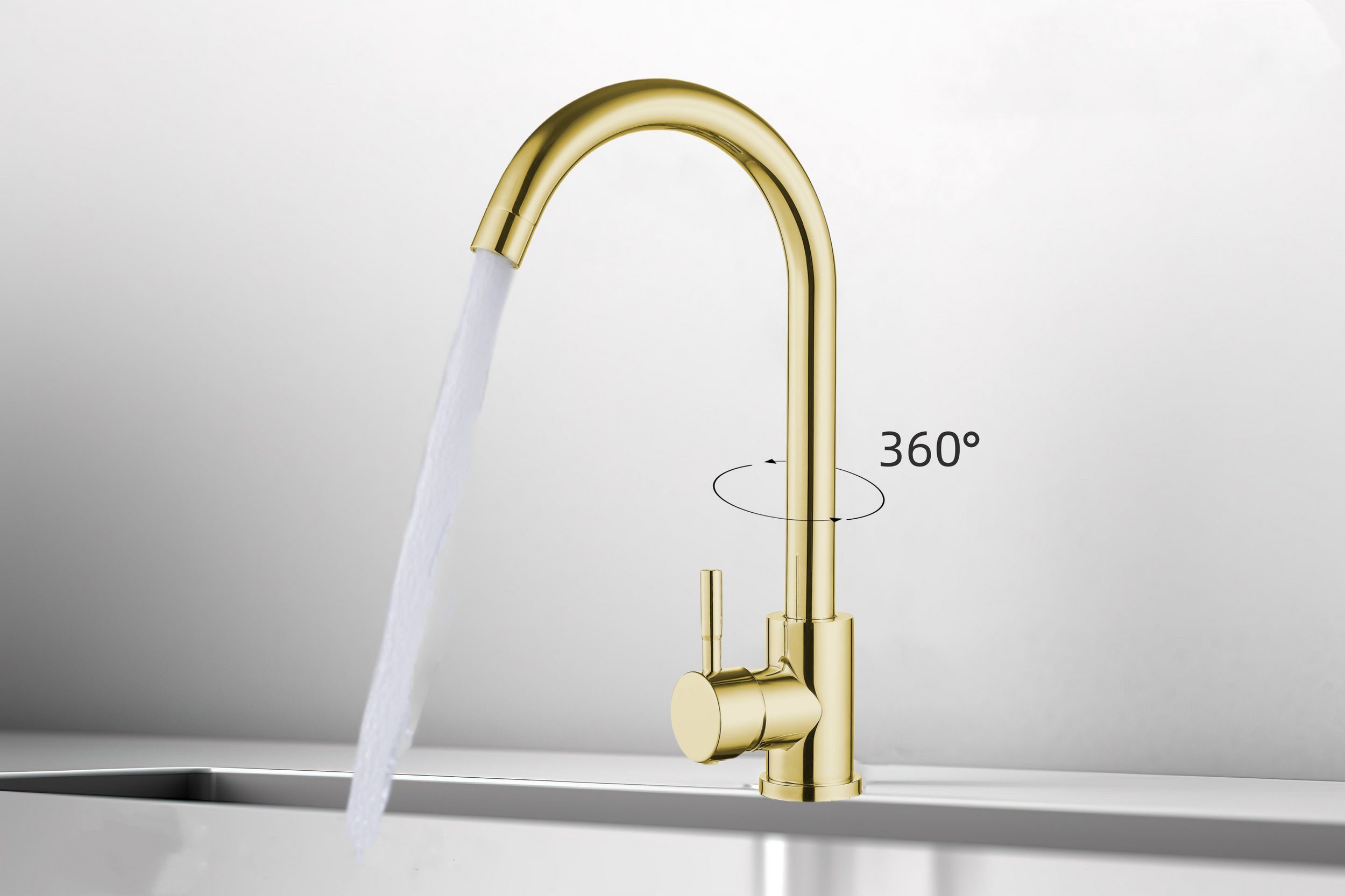 Faizee Möbel Badarmatur Bad WC Wasserhahn Einhandmischer Waschtischarmaturen Badezimmer verchromt