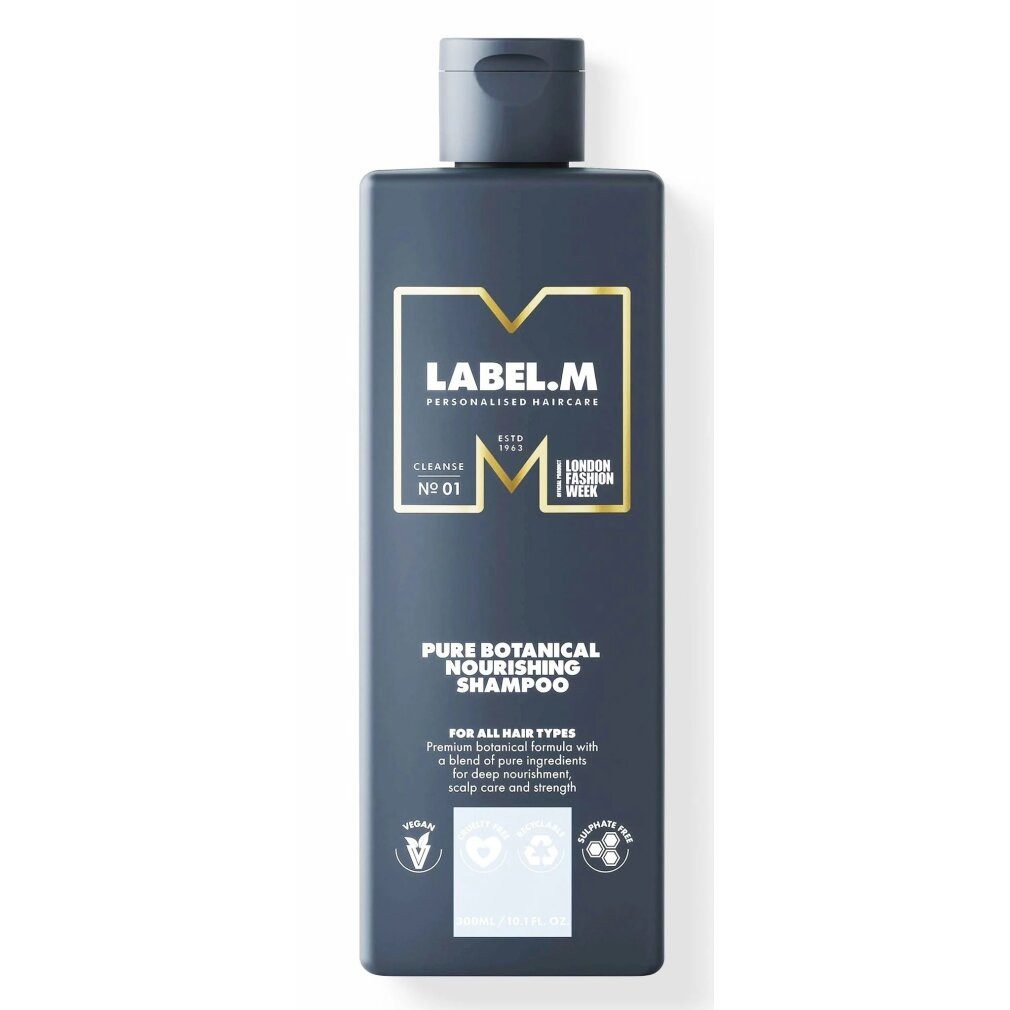 Label.m Haarshampoo Reines botanisches Pflegeshampoo 300ml