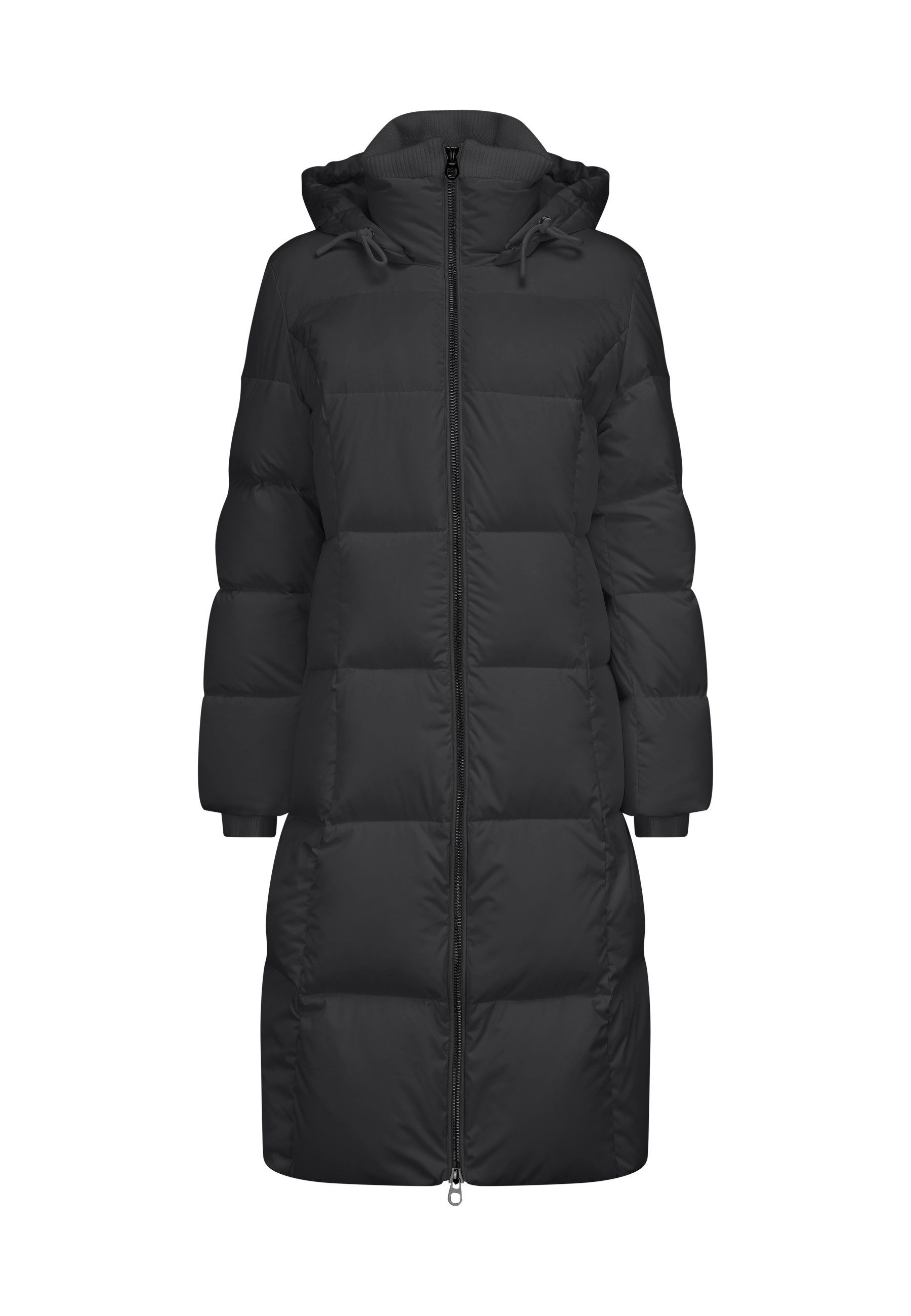 Milestone Steppmantel MSNicoletta Damen Steppjacke Lang Mantel gesteppt schlanke Passform