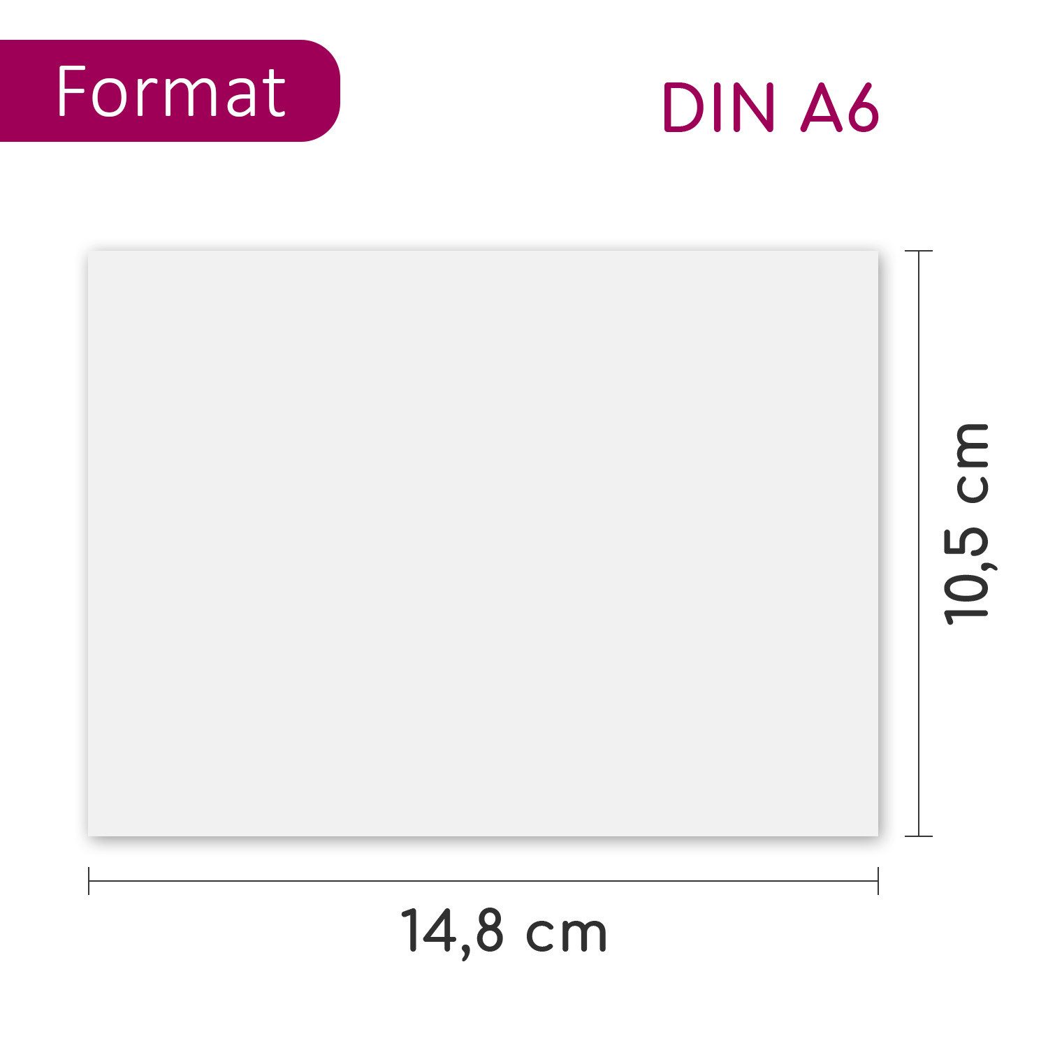 younikat Drucker- und Kopierpapier 100 Blatt Premium Digitaldruck-Papier A6 I Digital-Silk I dv1568