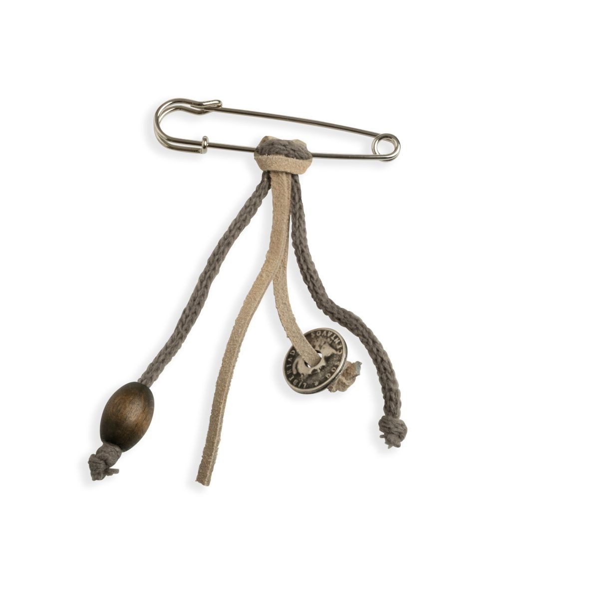 Knit Factory Brosche Brosche Cappuccino (1-tlg), brosche Anstecker