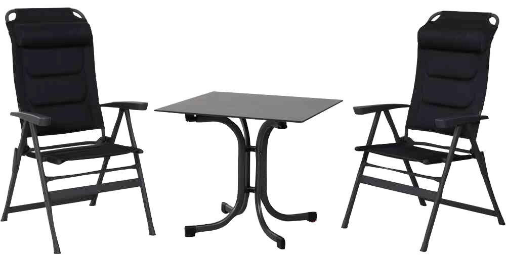 Siena Garden Garten-Essgruppe Premium, (3-tlg)