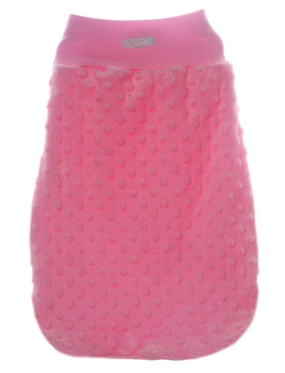 La Bortini Pucksack Baby Pucksack Schlafsack doppellagig, gefuttert für Neugeborene 0-3Mon, in Rosa, Blau, Weiß, Creme vorrätig – Bild 2 von 2