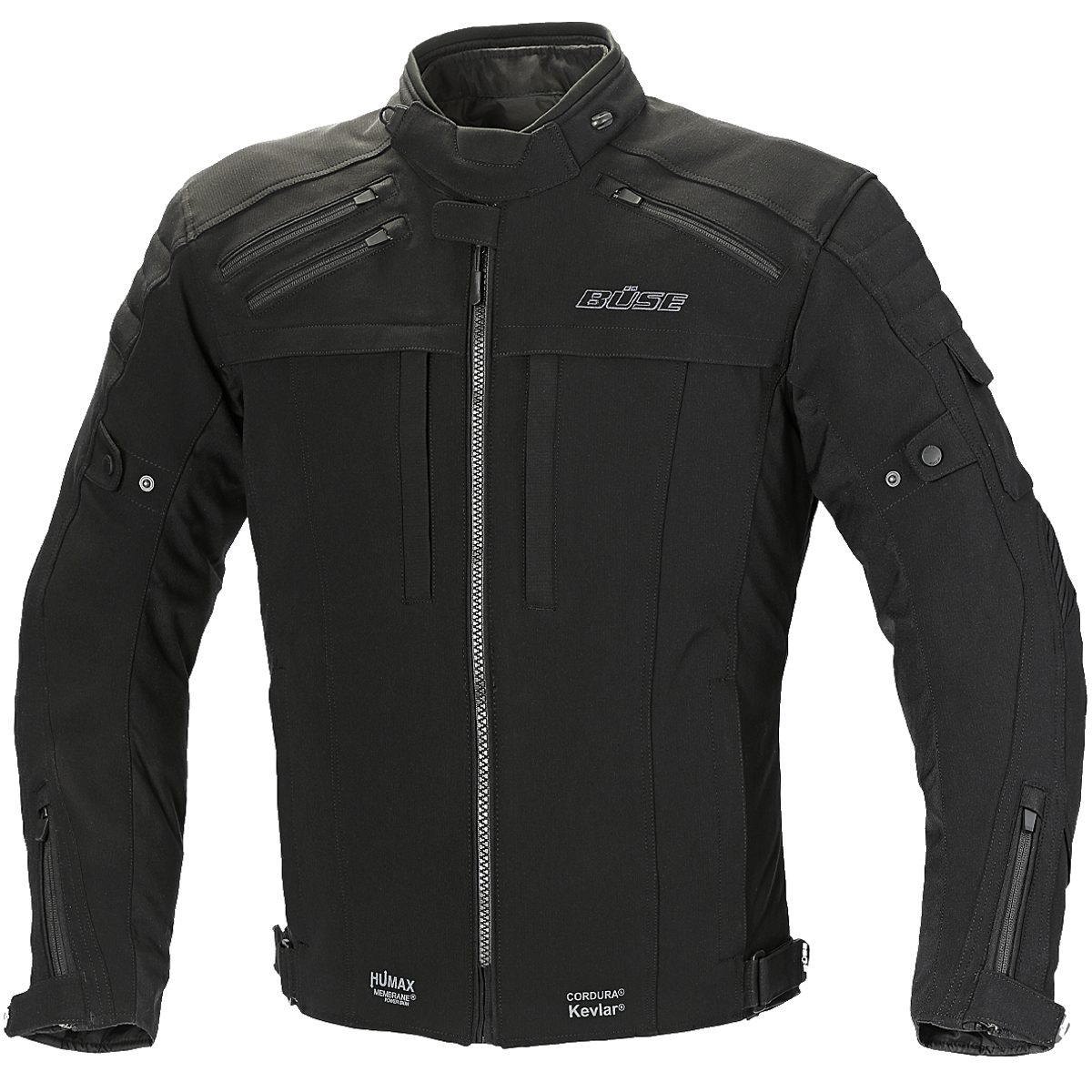 Büse Motorradjacke Büse Nardo 3 Textiljacke schwarz Herren 50 atmungsaktiv günstig online kaufen