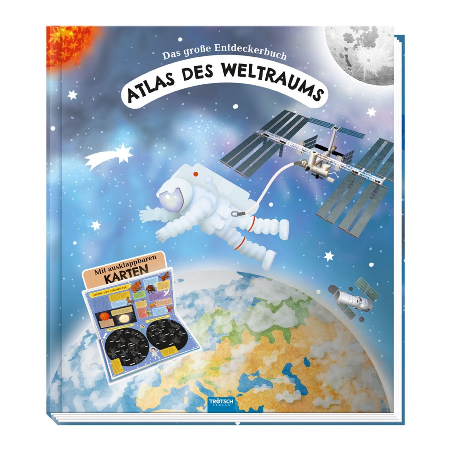 TRÖTSCH - Kinderatlas Das große Entdeckerbuch Atlas des Weltraums, Ab / diverse