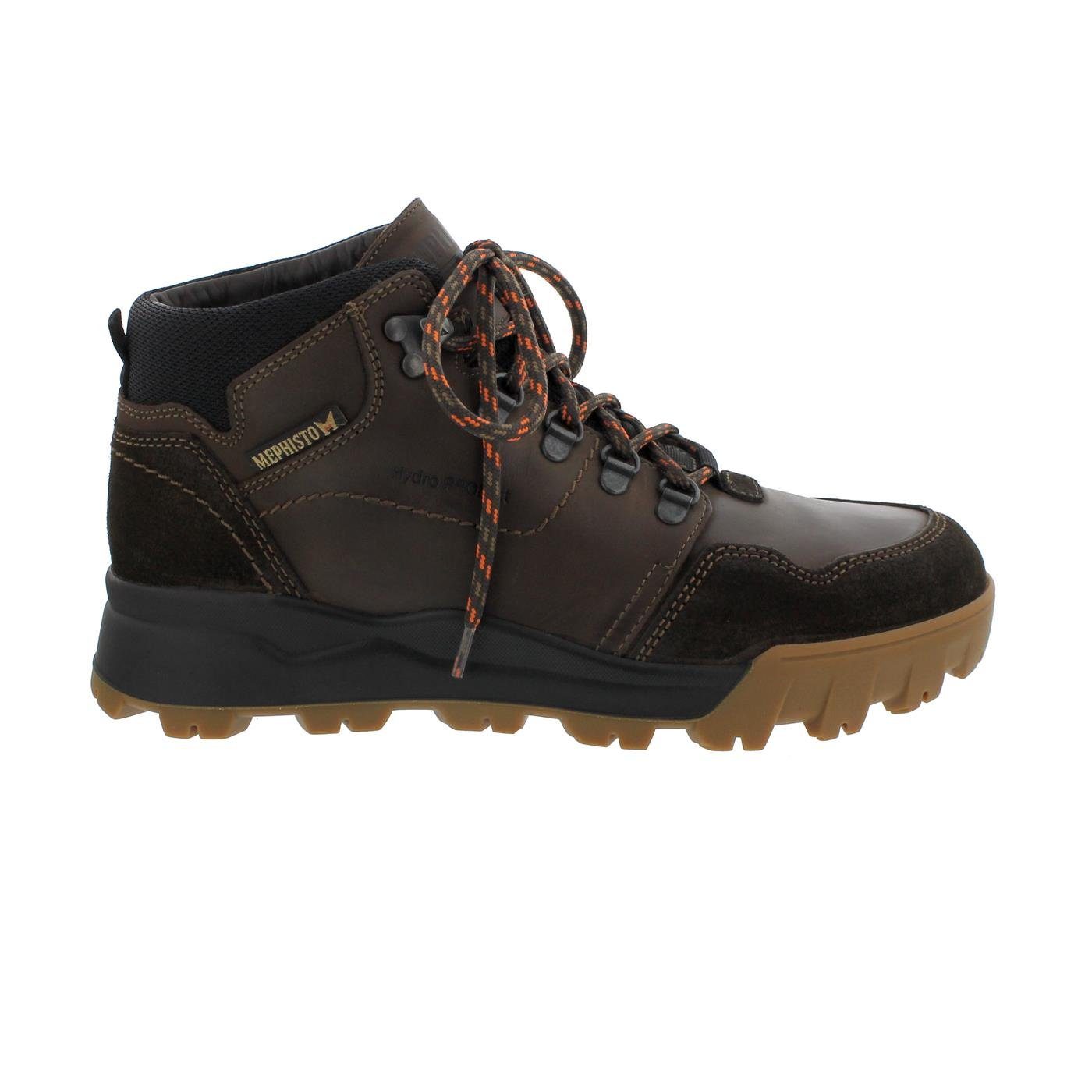 Mephisto Mephisto Wayne Schnür-Boot, Hydro-Protect, Velours 9851/Grizzly 151 (Schnürstiefel