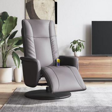 DOTMALL Massagesessel Fernsehsessel Kunstlede, Kann sitzen, liegen und um 360° drehen