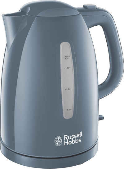 RUSSELL HOBBS Wasserkocher Textures Grey 21274-70, 1,7 l, 2400 W
