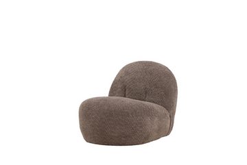 BOURGH Loungesessel OMAHA Lounge Sessel - Relaxsessel mit Boucle Stoff in braun